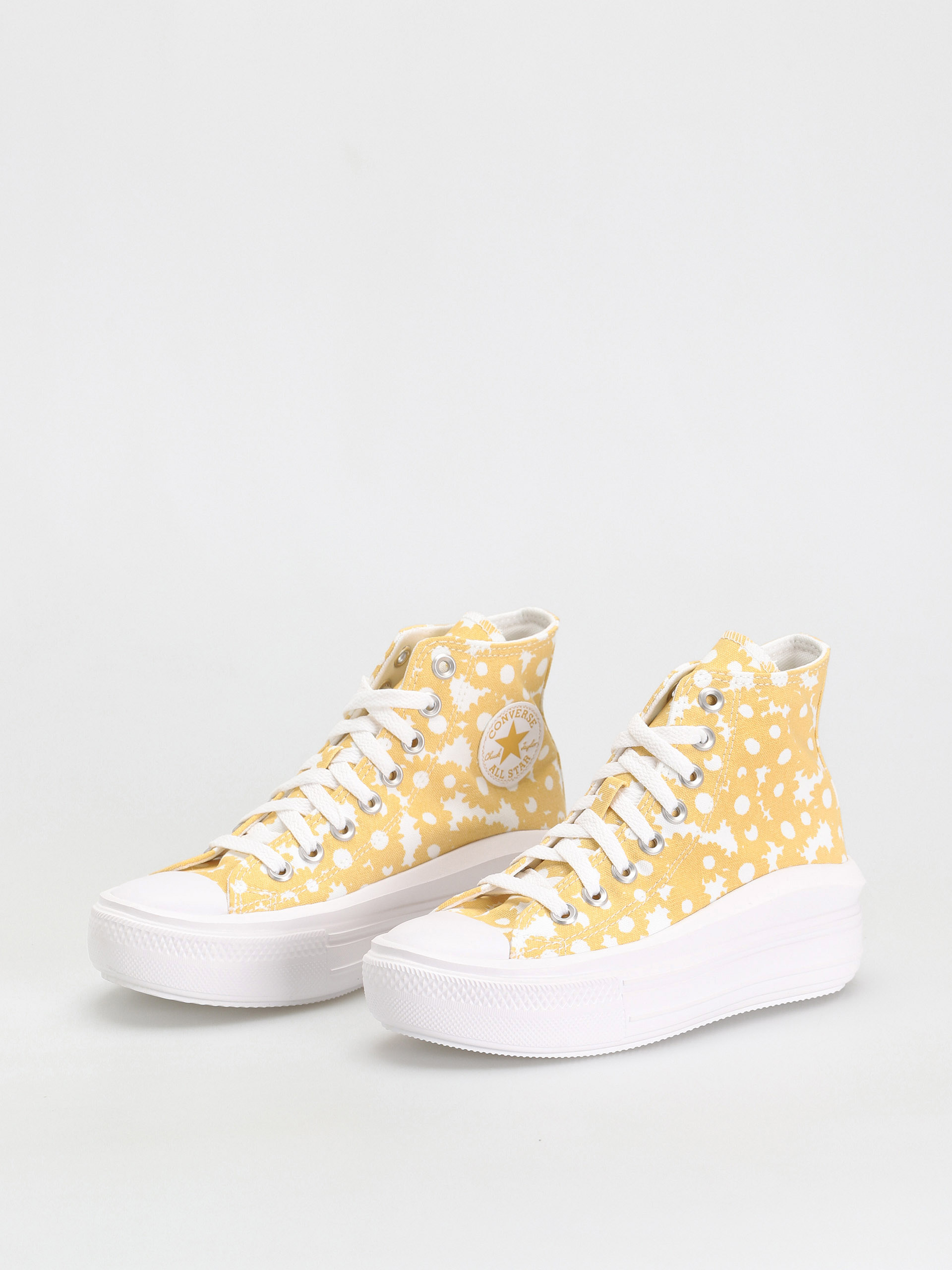 Topánky Converse Chuck Taylor All Star Move Hi Wmn (cyber mango/white/white)