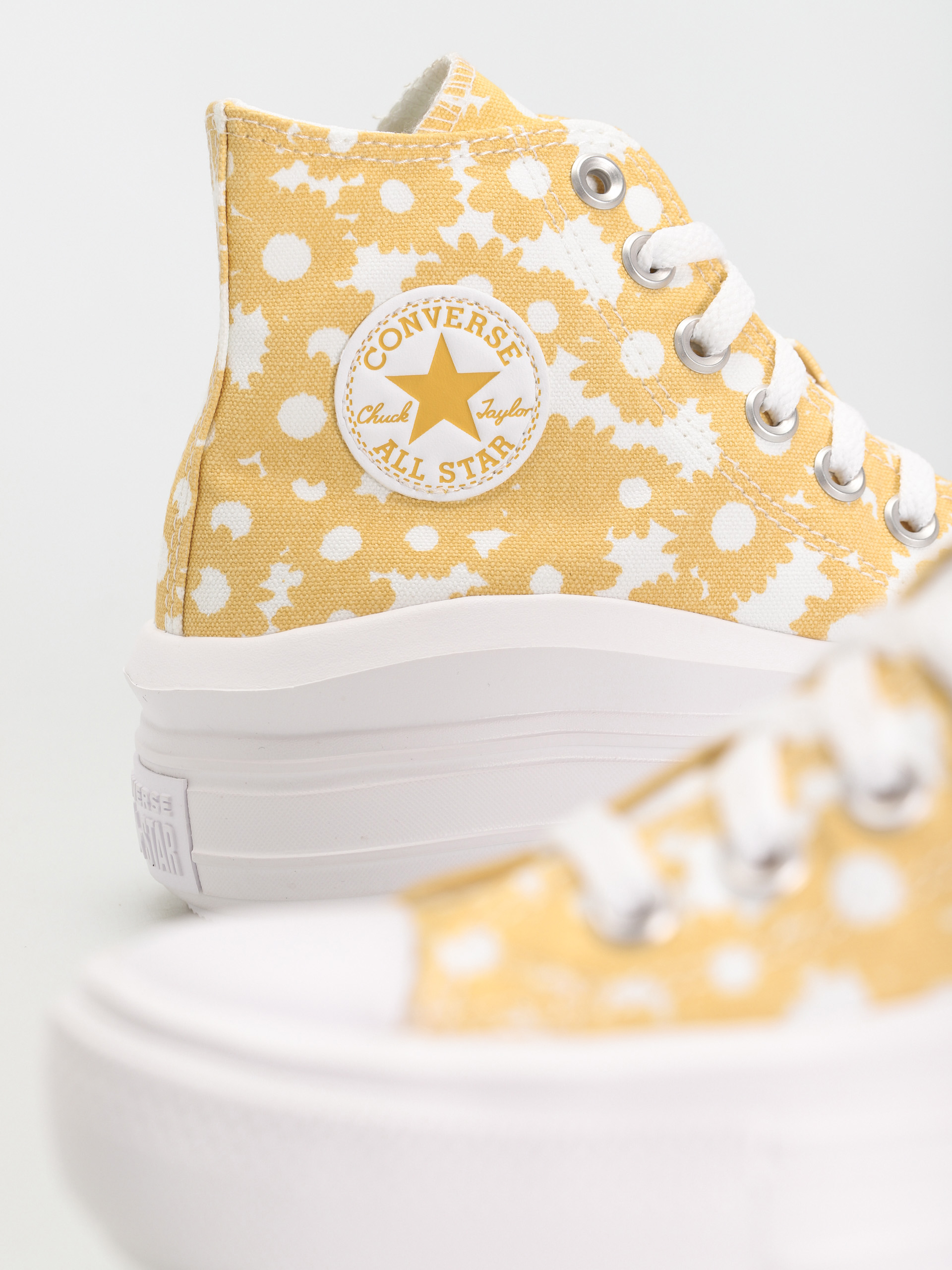 Topánky Converse Chuck Taylor All Star Move Hi Wmn (cyber mango/white/white)
