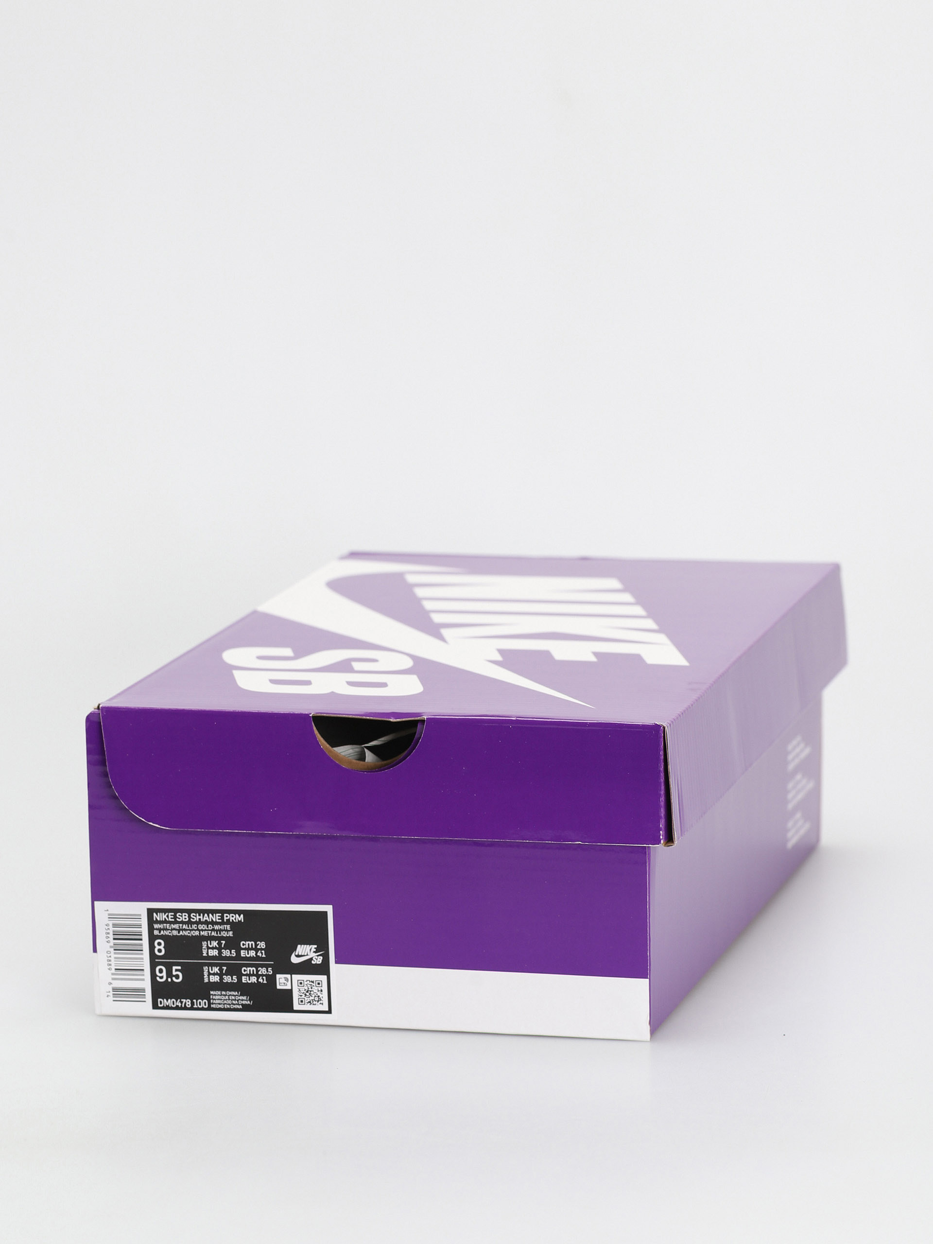 Topánky Nike SB Shane Prm (white/metallic gold white white)