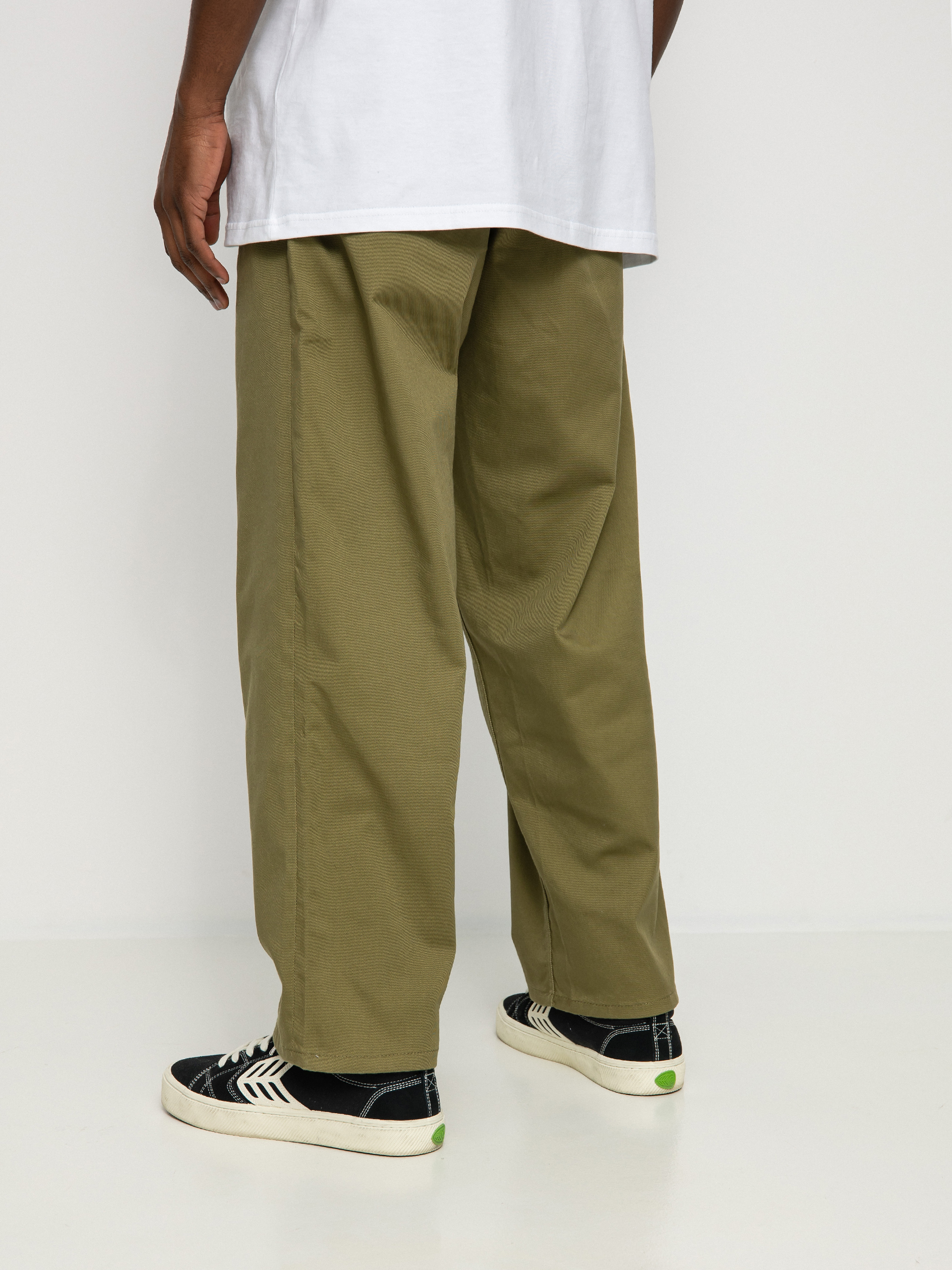 Nohavice Volcom Outer Spaced Solid Ew (martini olive)