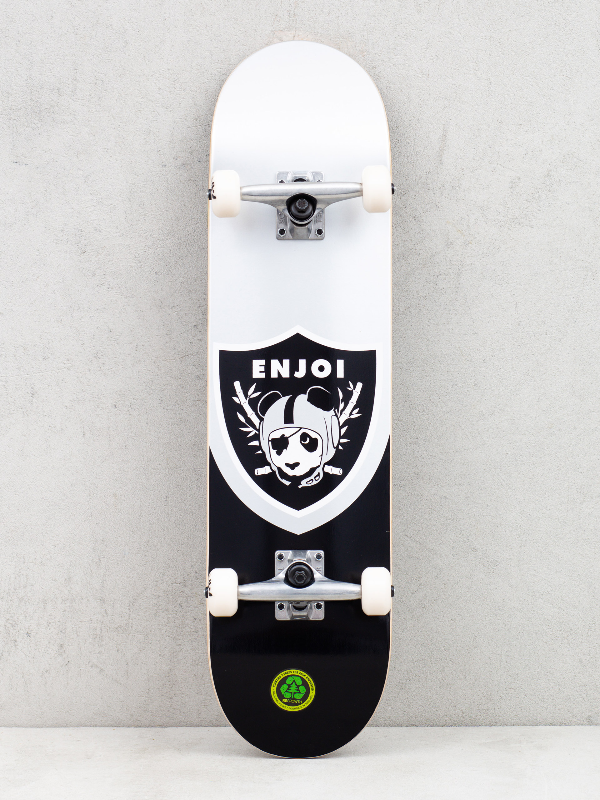 Skateboard Enjoi Oaktown (black/silver)