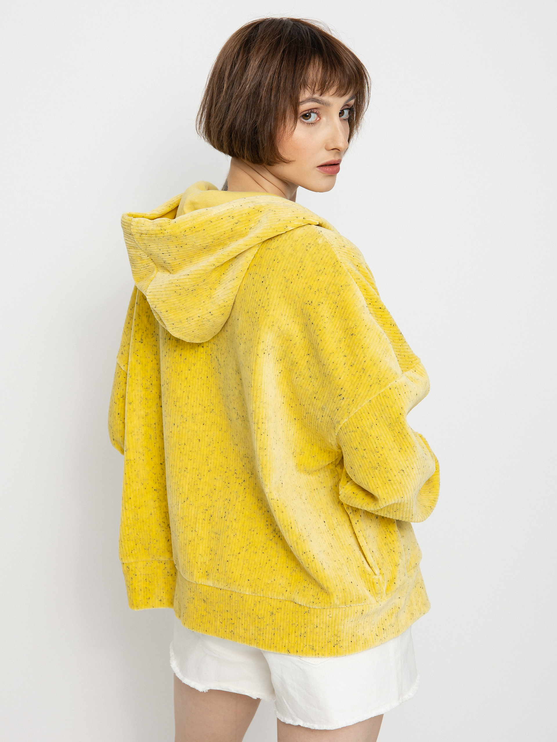 Mikina s kapucňou Element Korde ZHD Wmn (cream gold)