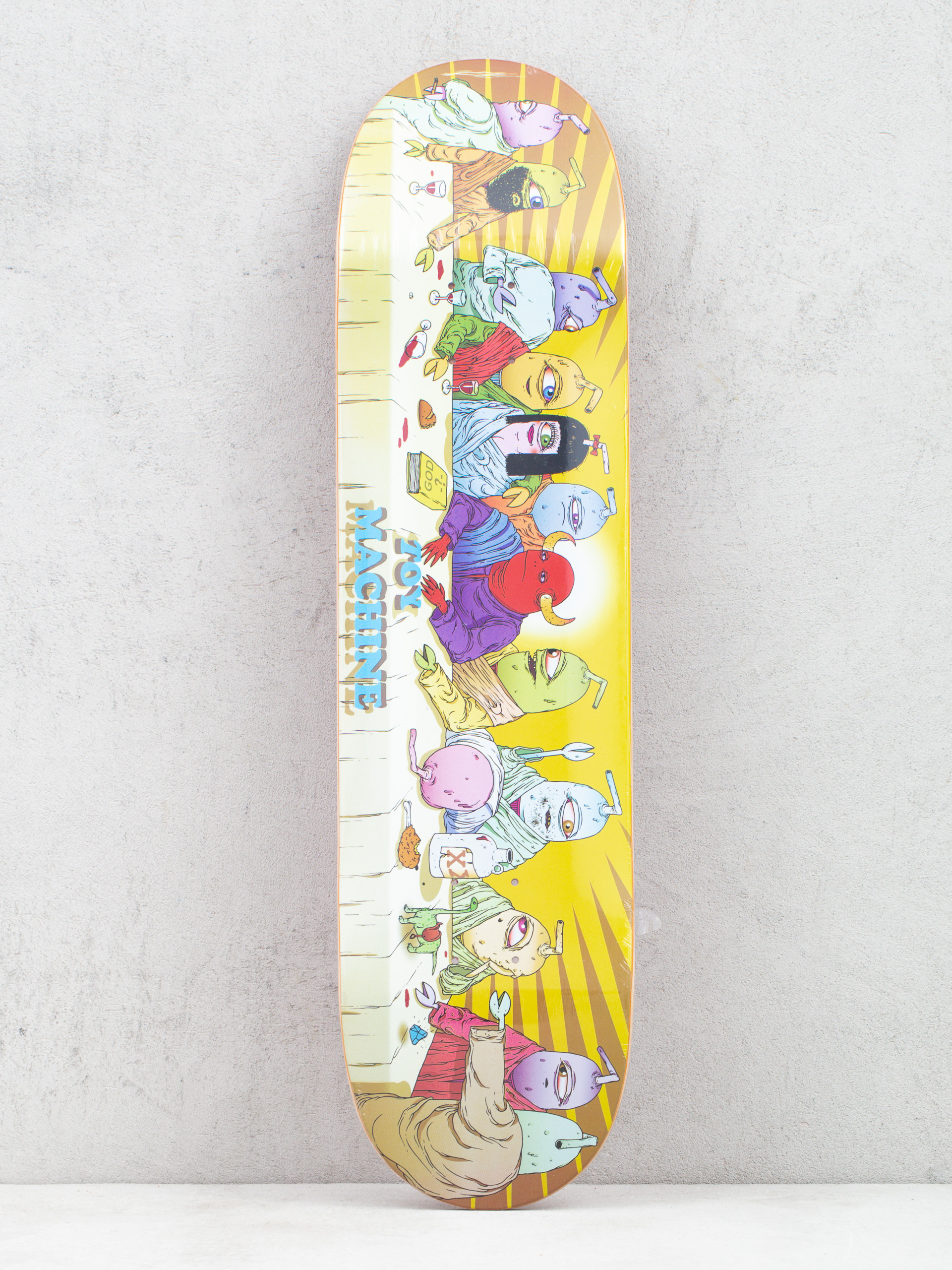 Doska Toy Machine Last Supper (yellow/multi)