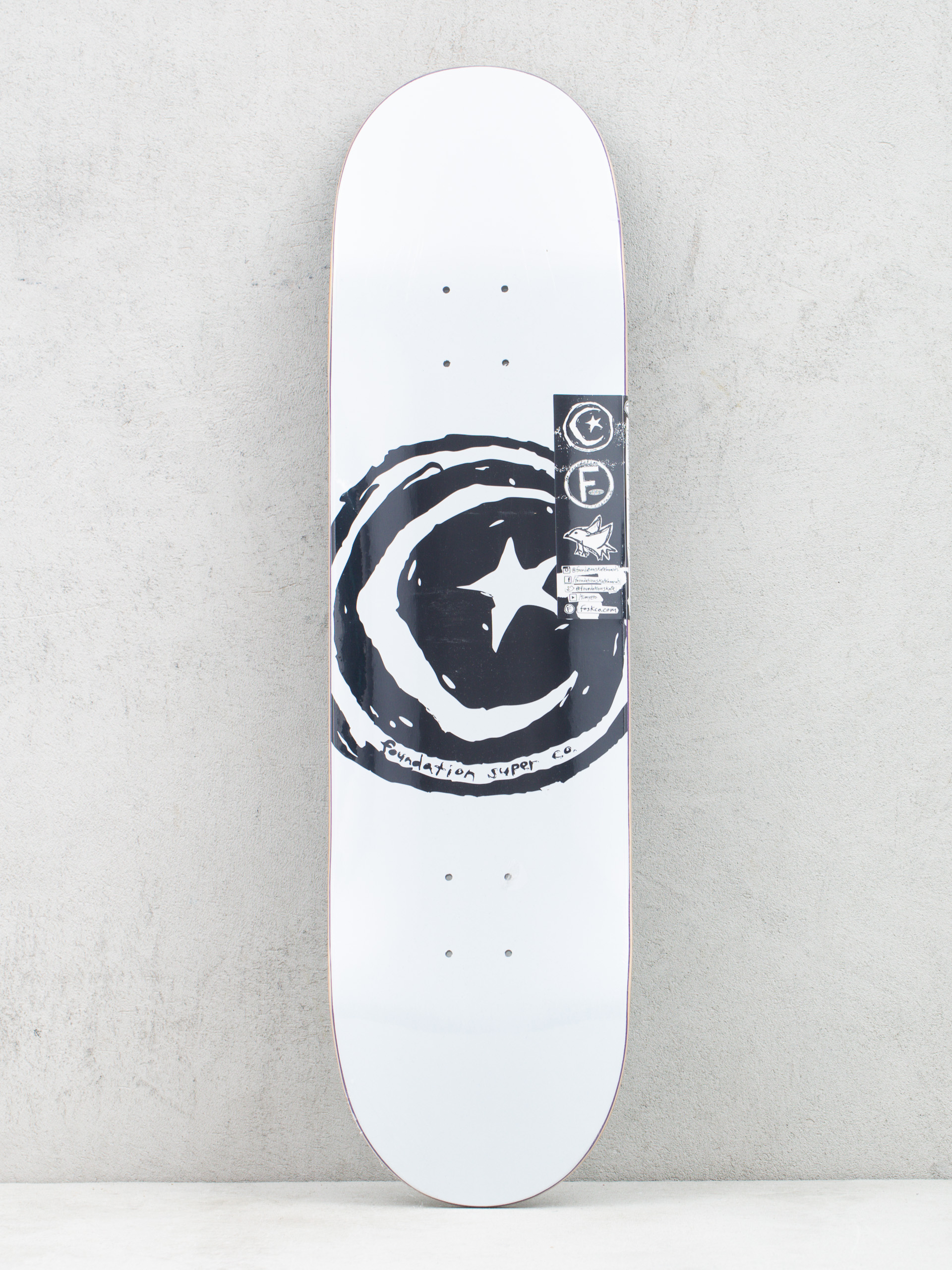 Doska Foundation Star And Moon (white)