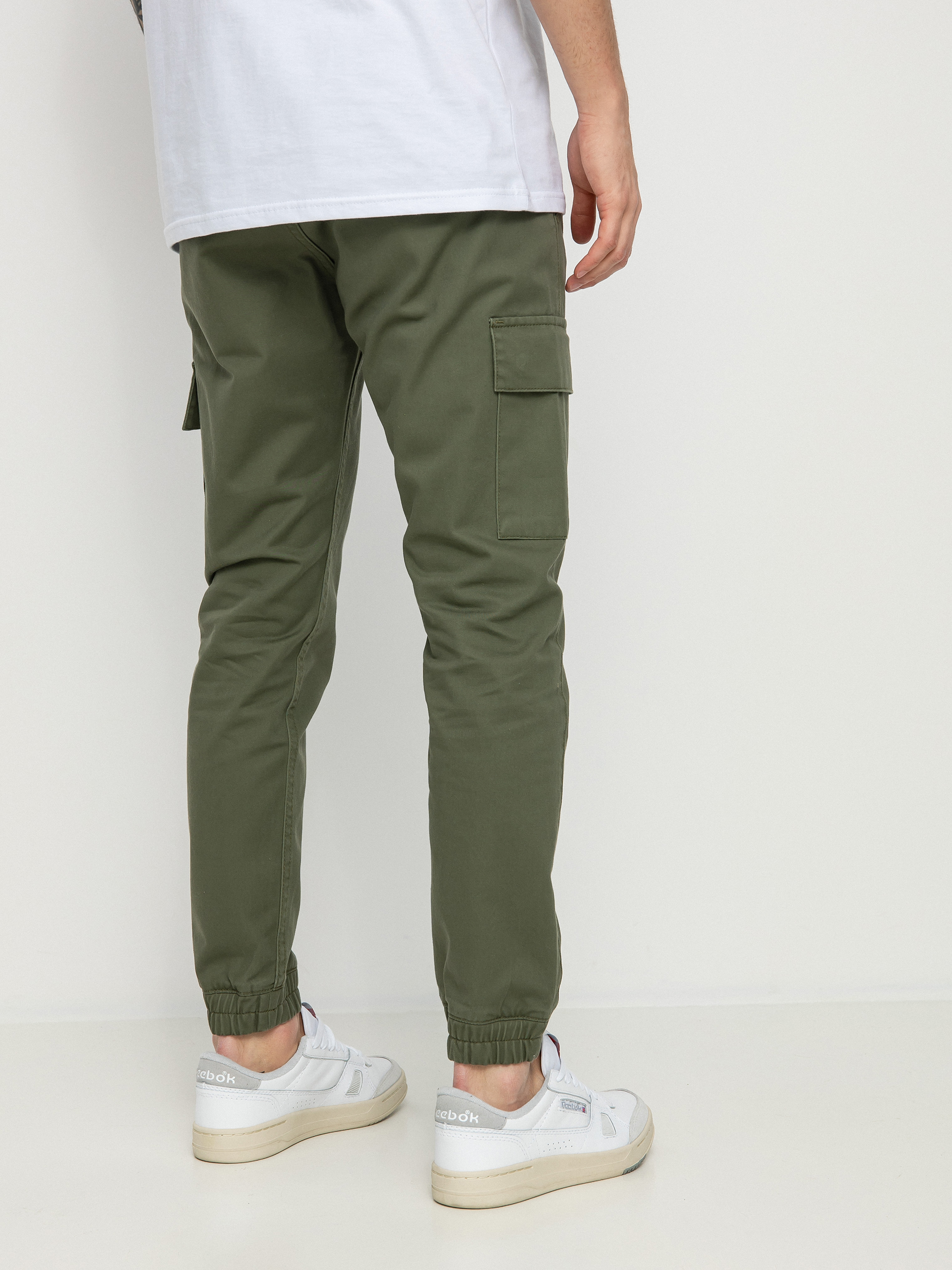 Nohavice MassDnm Cargo Joggers Sneaker Fit (olive)