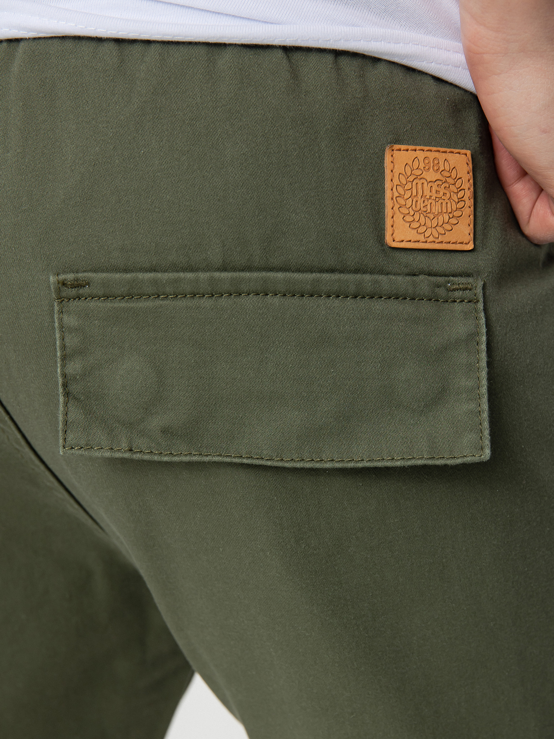 Nohavice MassDnm Cargo Joggers Sneaker Fit (olive)