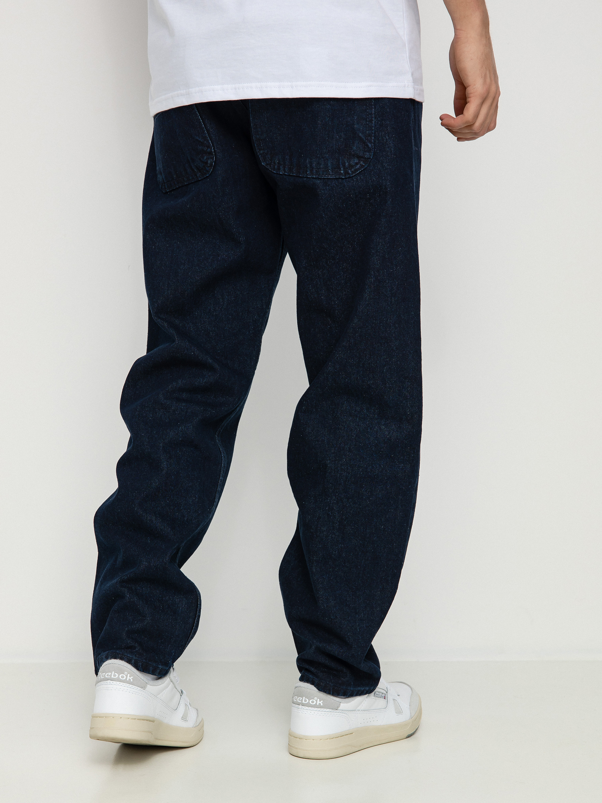 Nohavice MassDnm Craft Jeans Baggy Fit (dark blue)