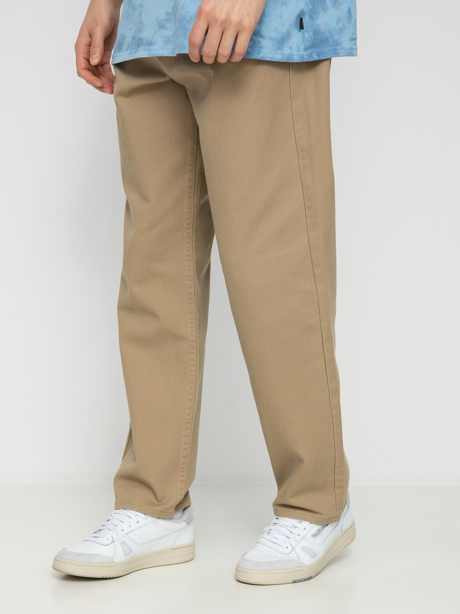 Nohavice MassDnm Slang Baggy Fit (beige)