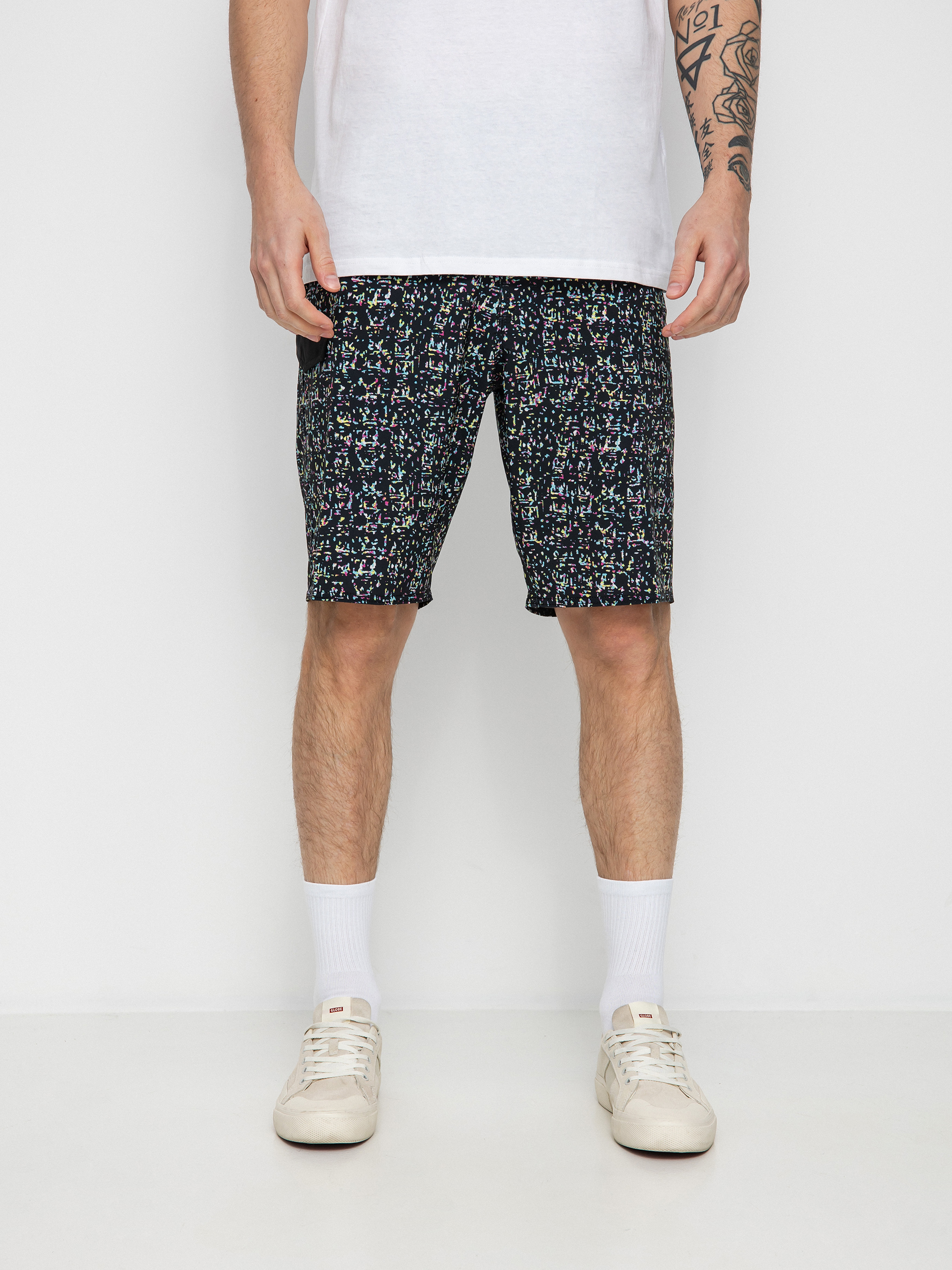 Plážové kraťasy Volcom Mod Revoke 20 (black)