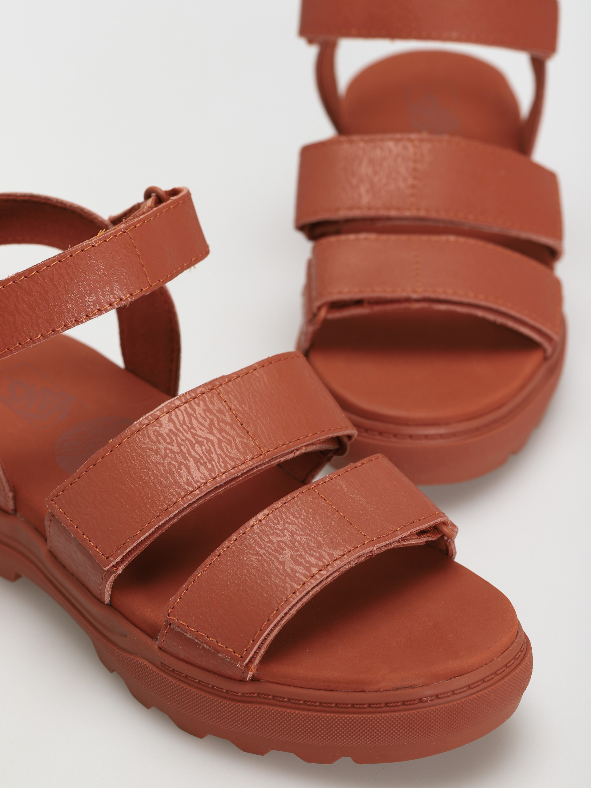 Topánky Vans Colfax Sandal Wmn (textured waves/bombay brown)