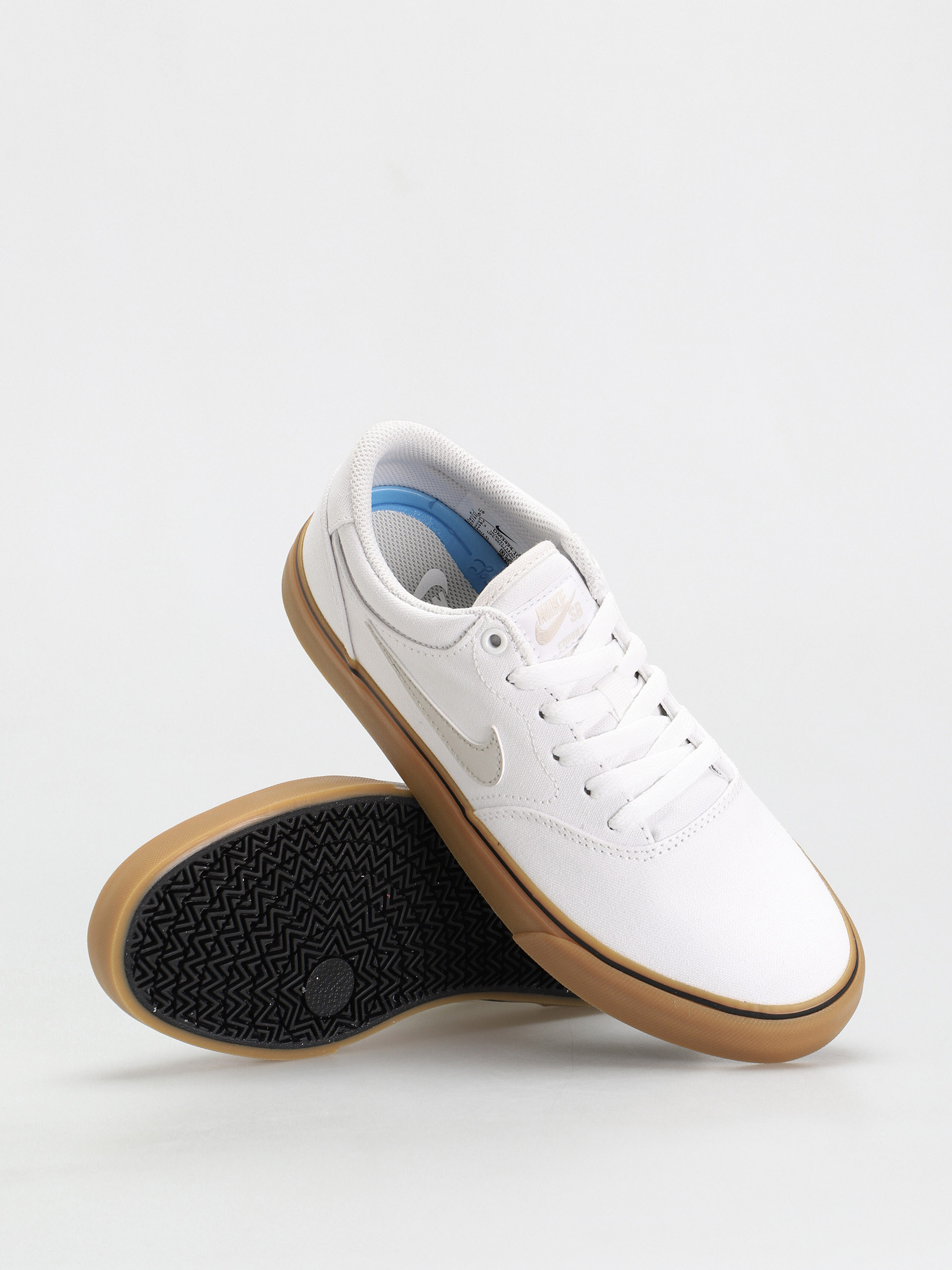 Topánky Nike SB Chron 2 Canvas (white/light bone white gum light brown)