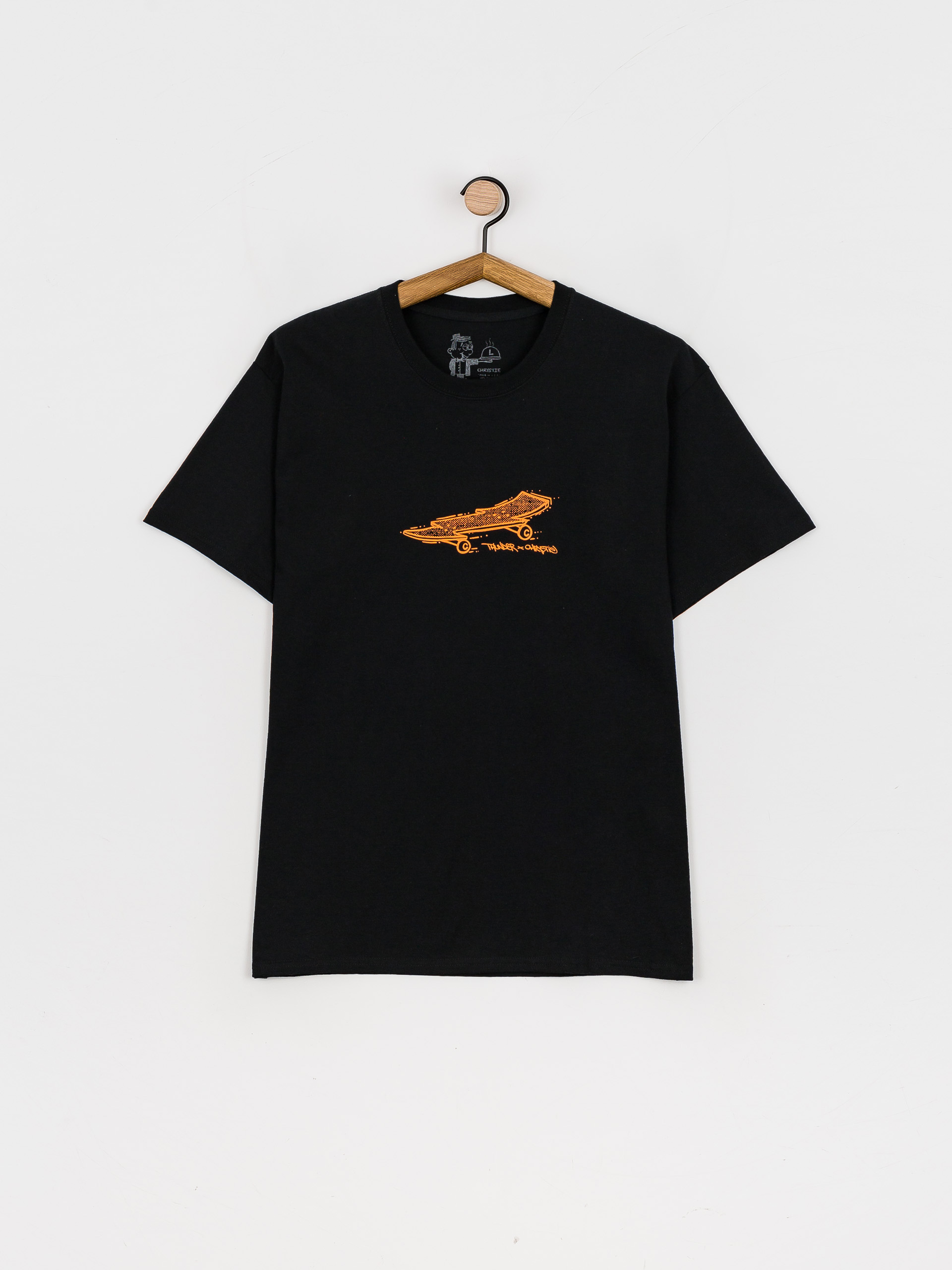 Tričko Thunder X Chrystie Lightening Bolt Board (black)