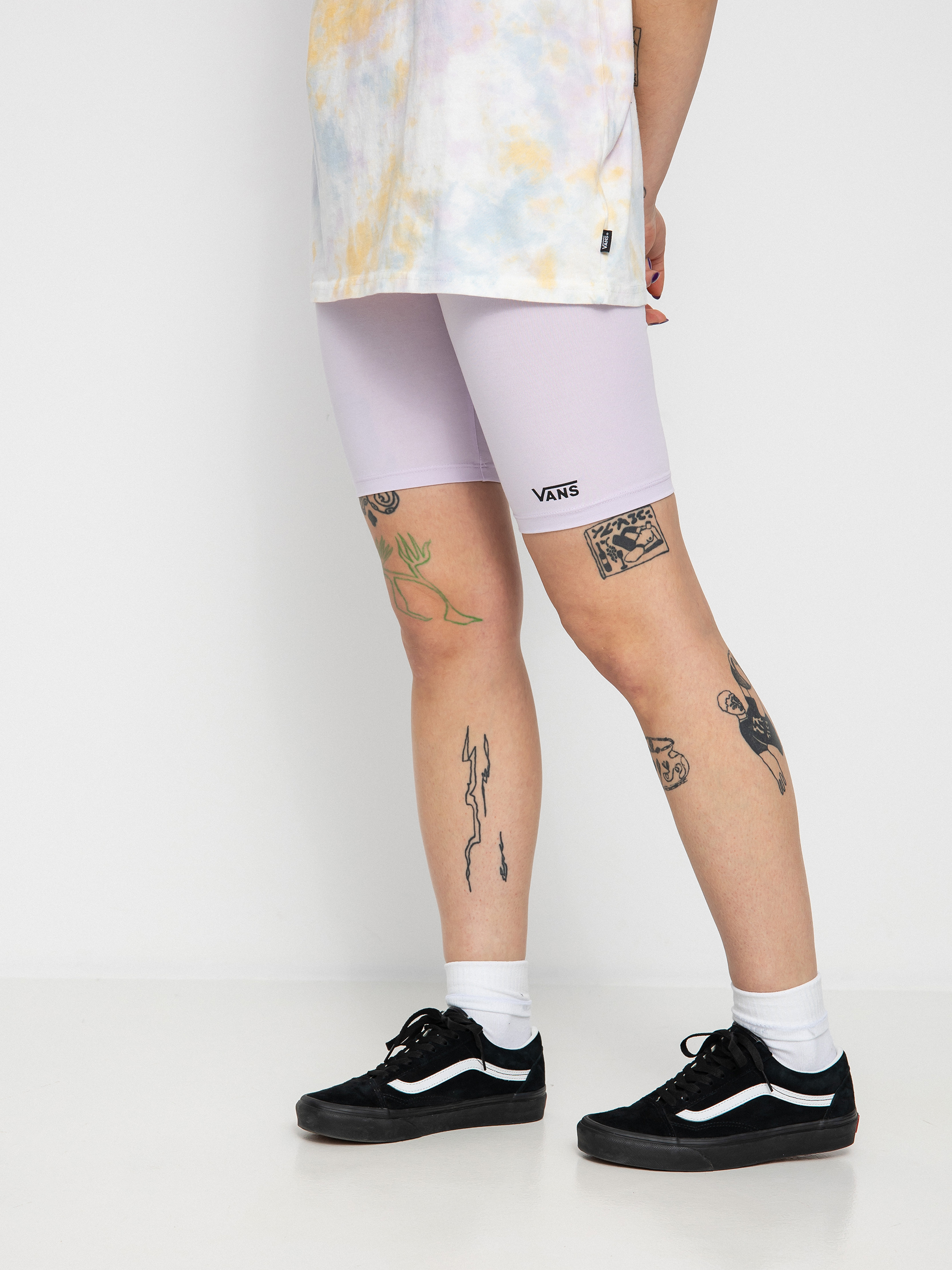 Legíny Vans Flying V Short Wmn (lavender fog)