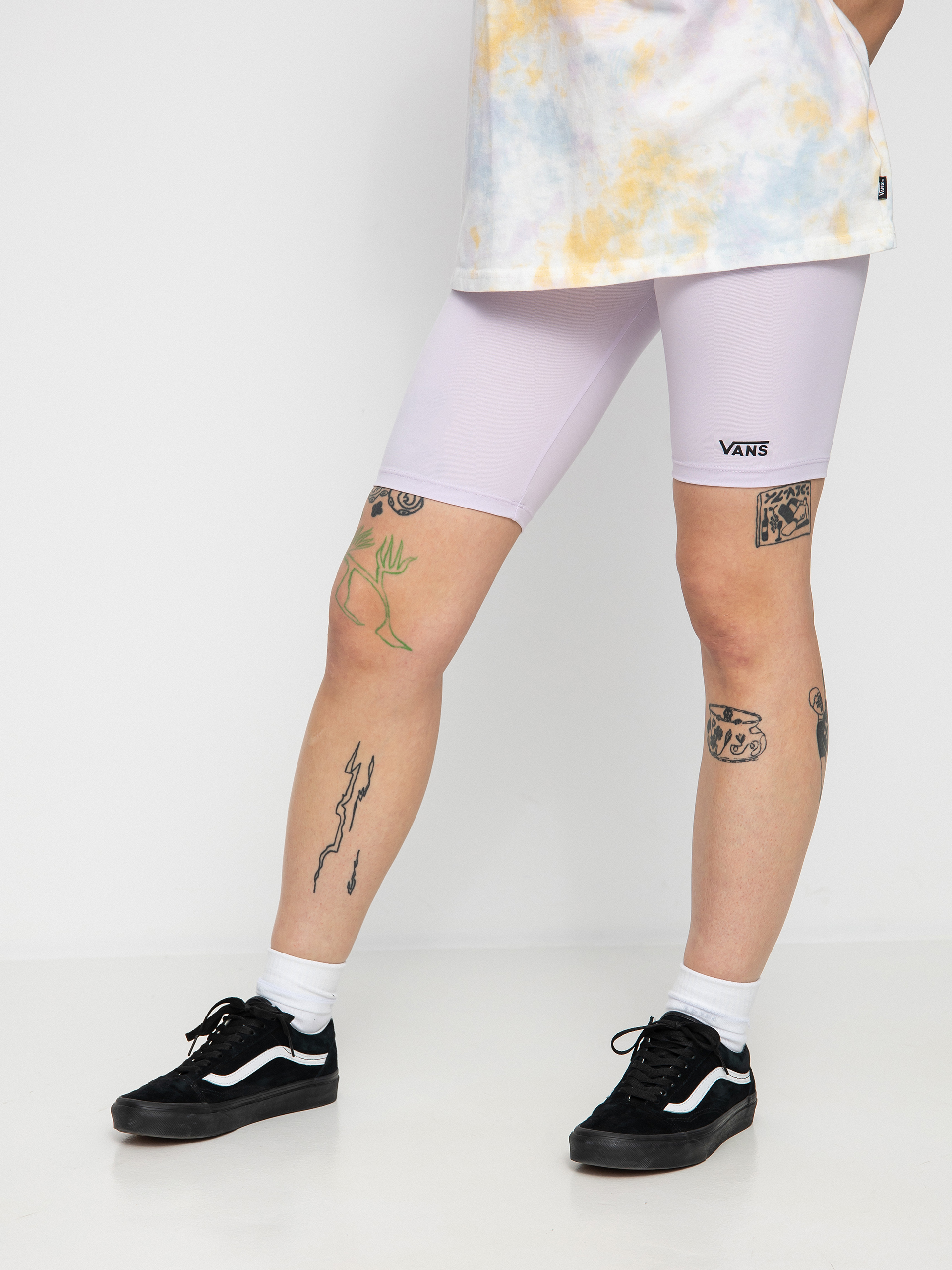 Legíny Vans Flying V Short Wmn (lavender fog)