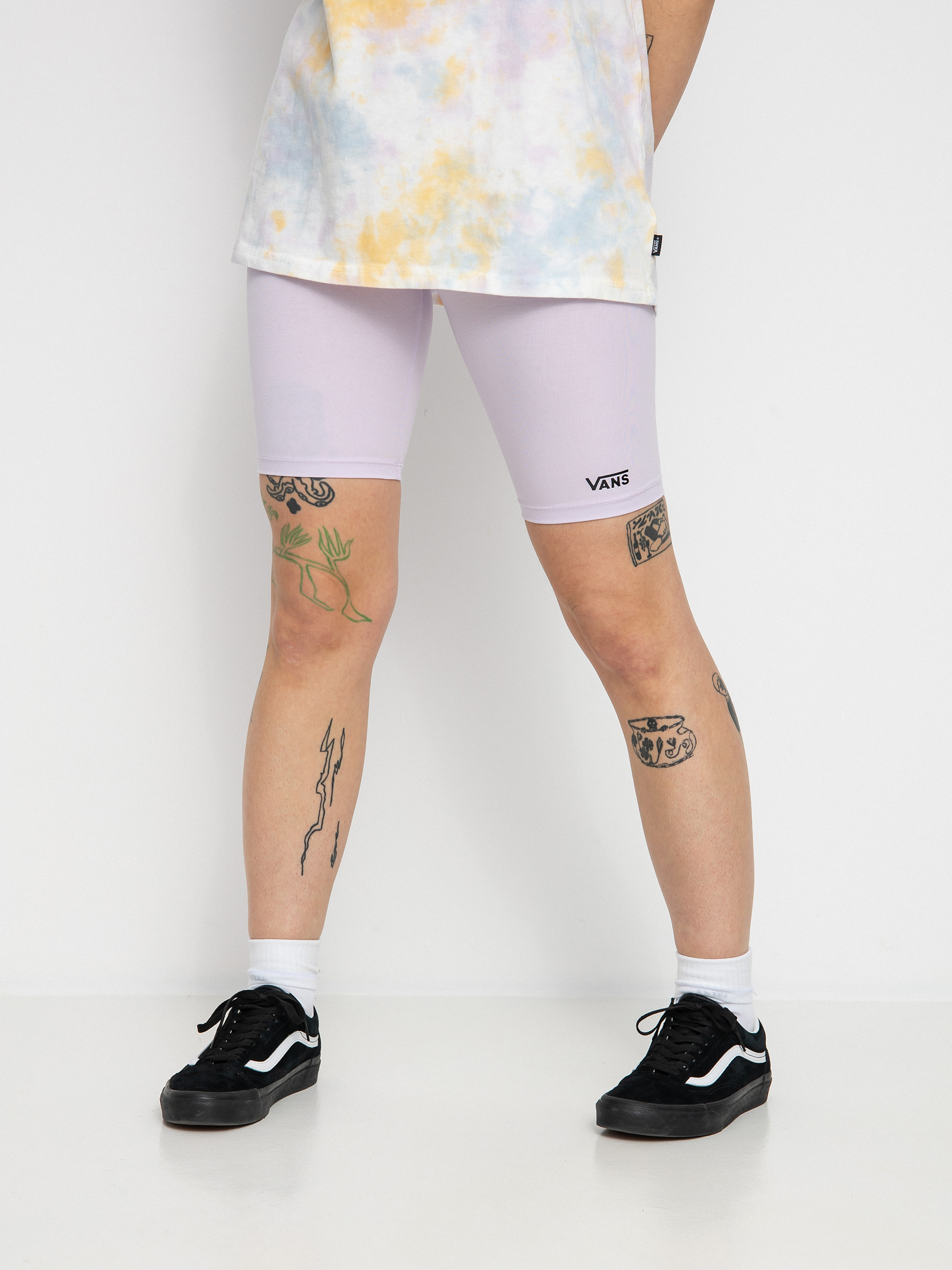 Legíny Vans Flying V Short Wmn (lavender fog)