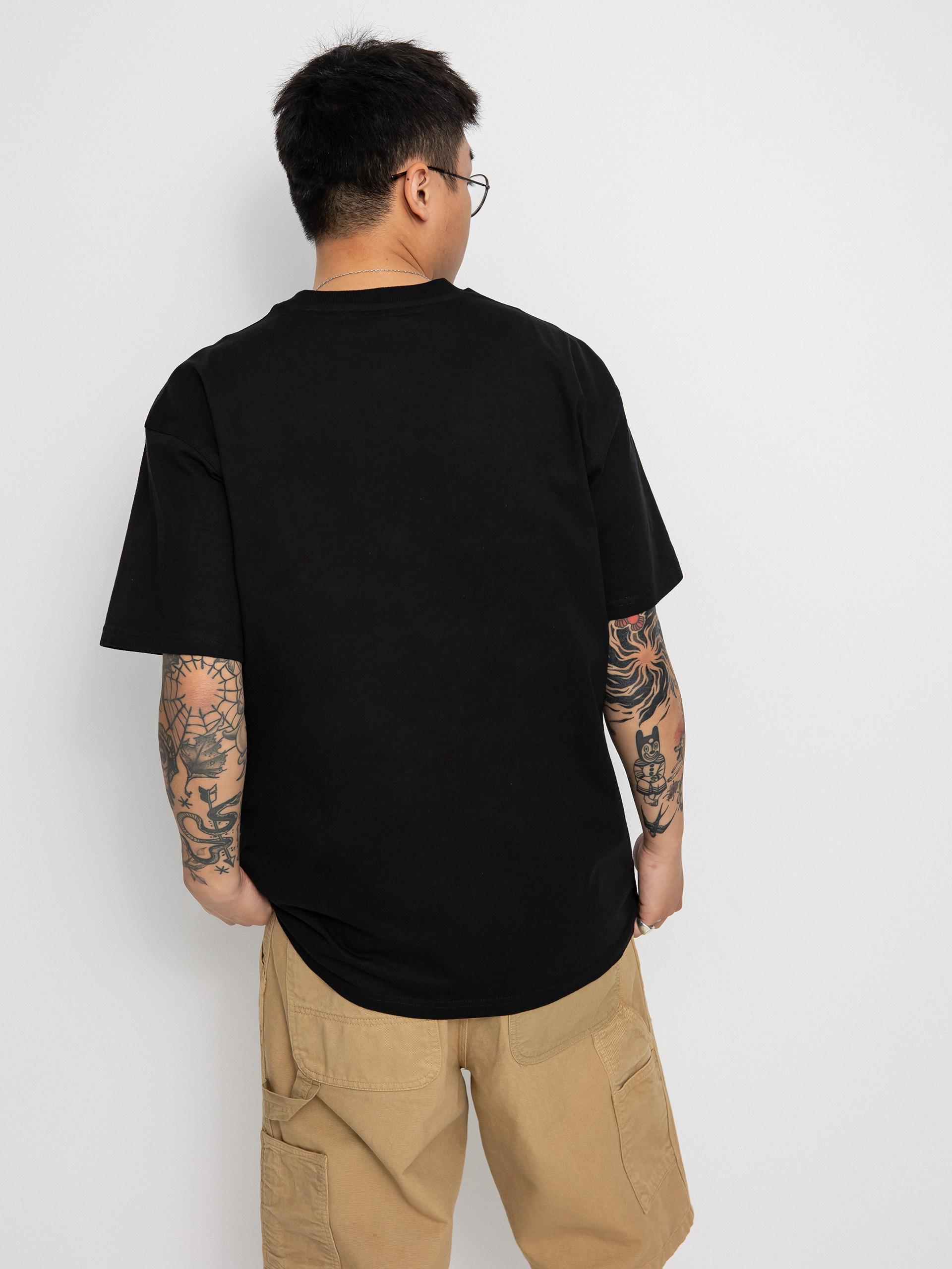 Tričko Carhartt WIP American Script (black)