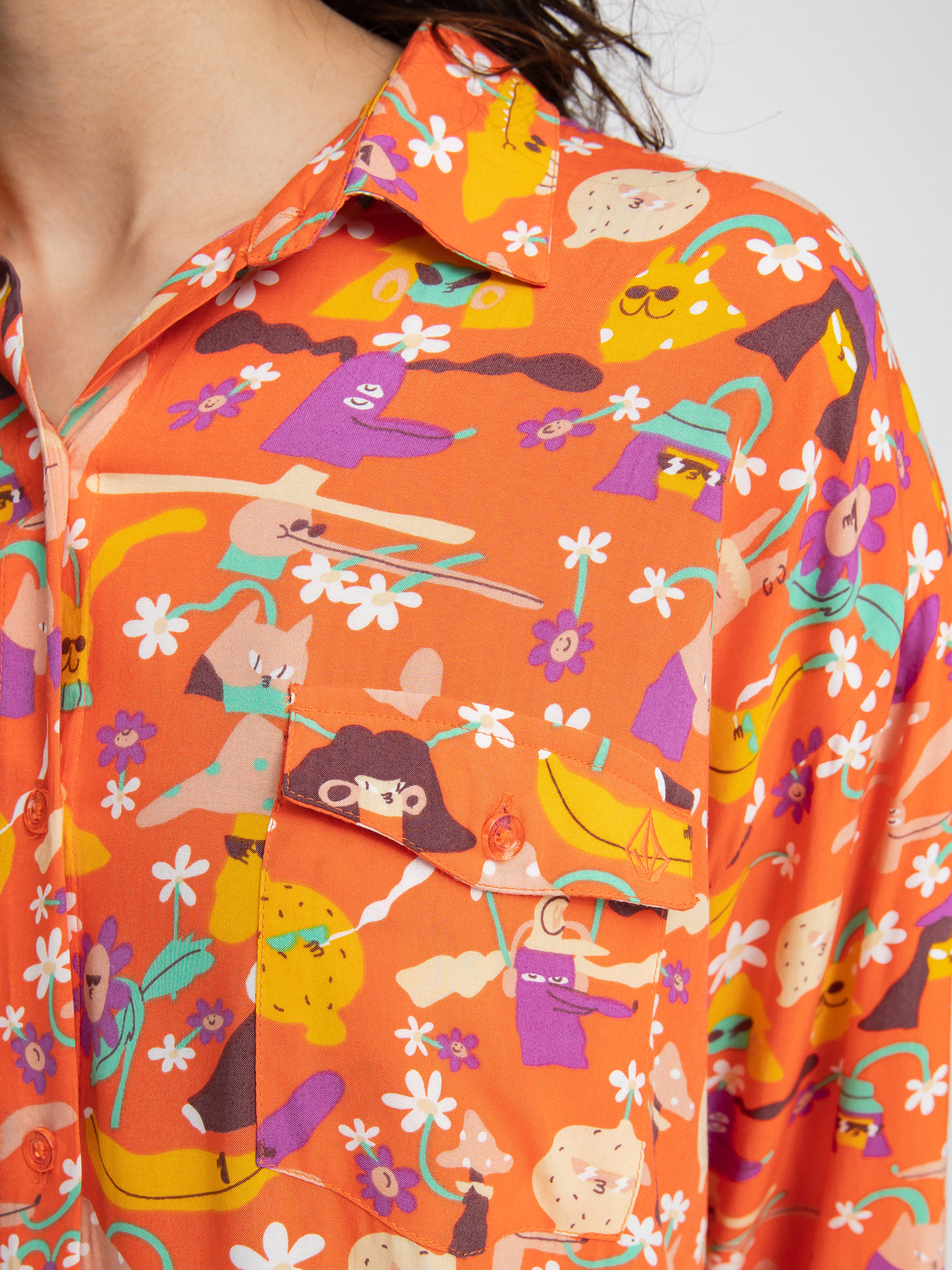 Šaty  Volcom Egle Zvirblyte Wmn (living coral)