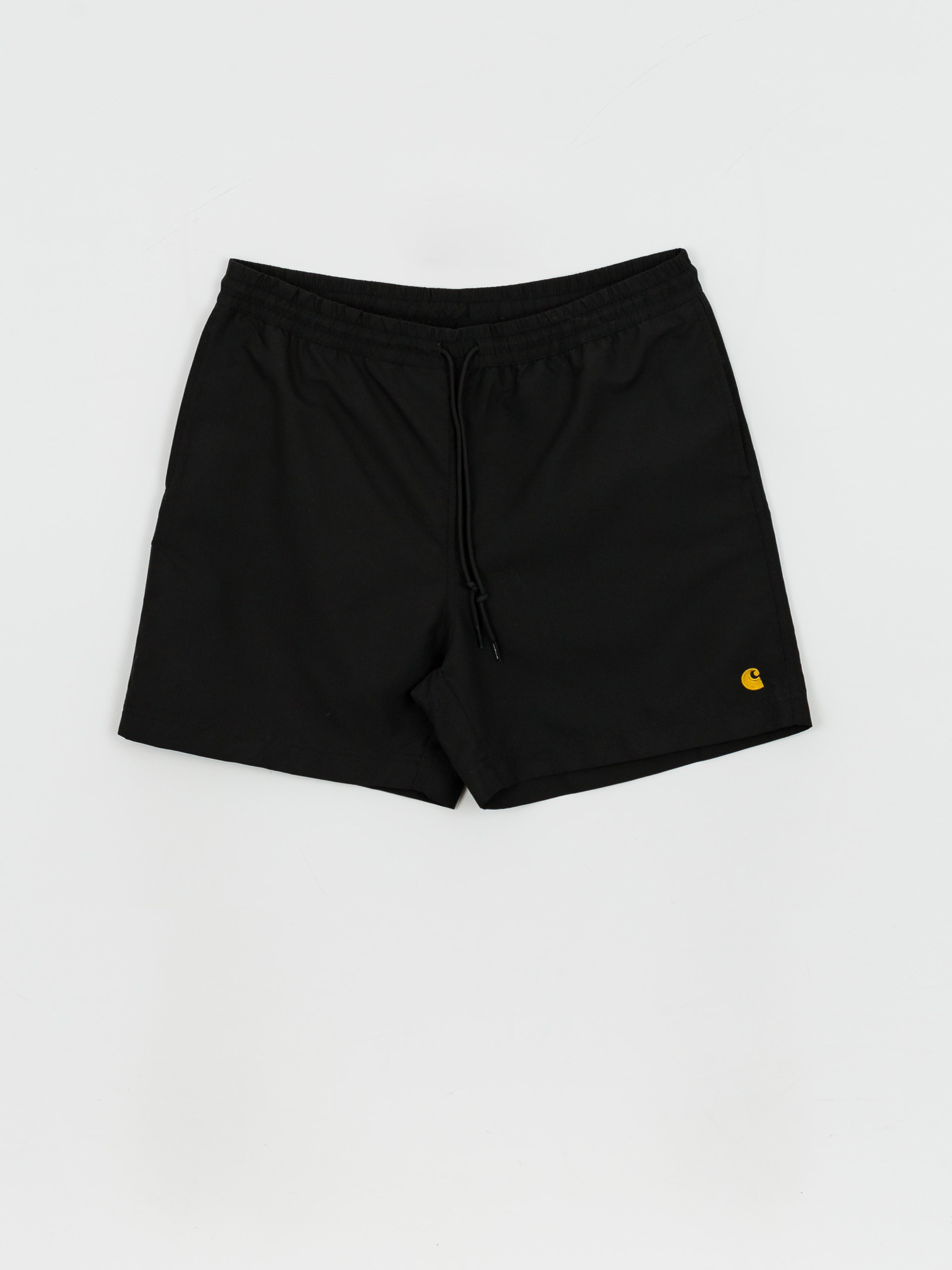 Kraťasy Carhartt WIP Chase Swim (black/gold)