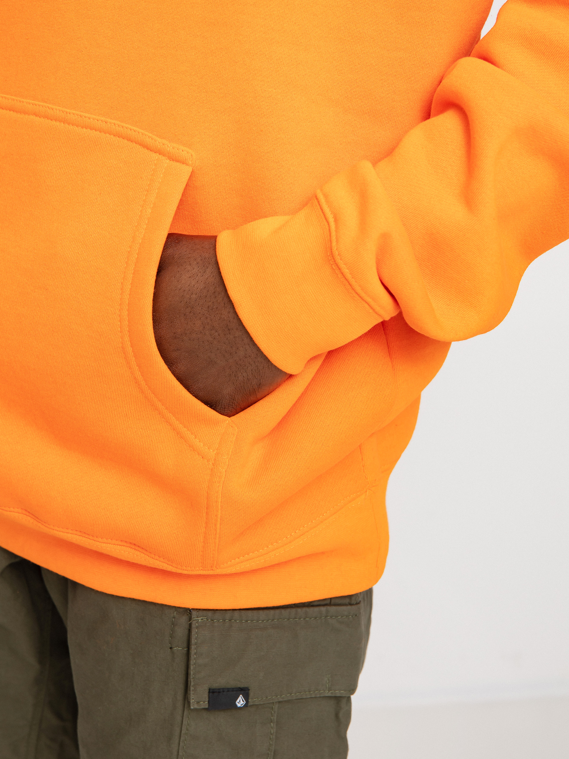 Mikina s kapucňou Thunder X Chrystie Lightening Bolt Board (bright orange)