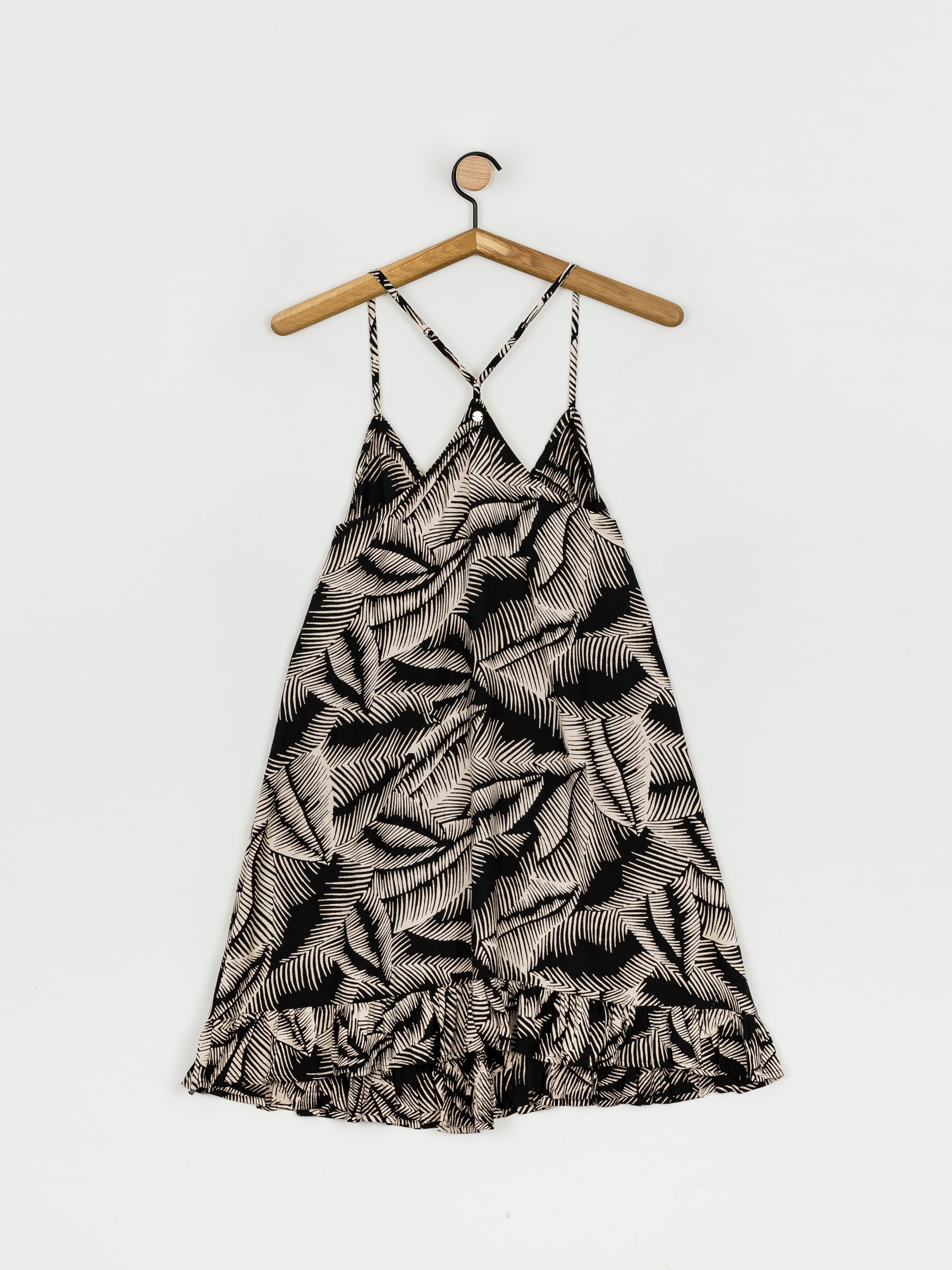 Šaty  Volcom Stay Palm Wmn (black white)