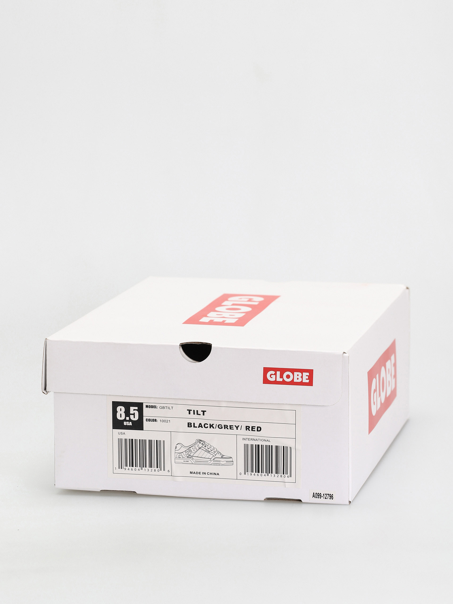 Topánky Globe Tilt (black/grey/red)