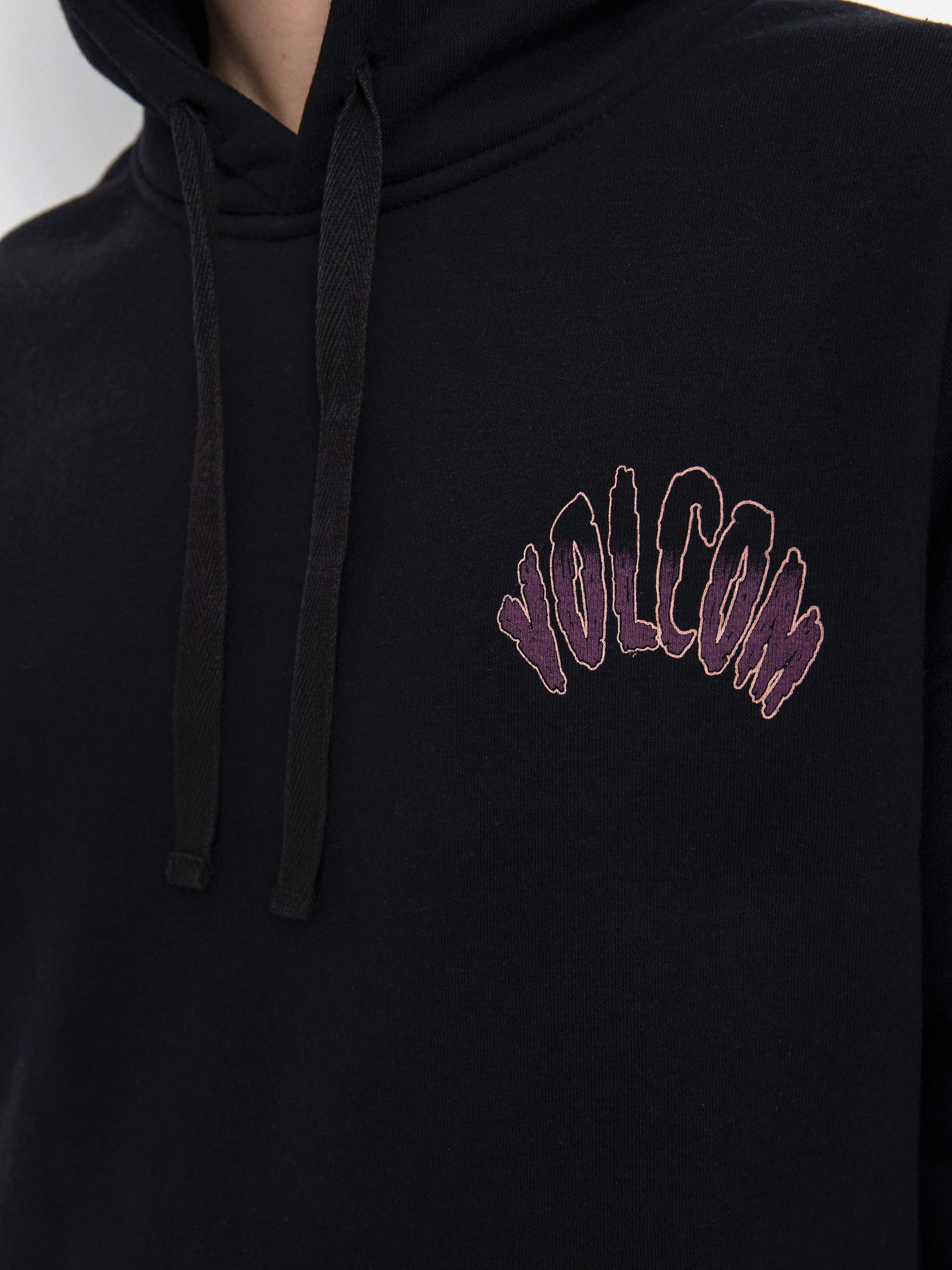 Mikina s kapucňou Volcom Voltrip HD Wmn (black)