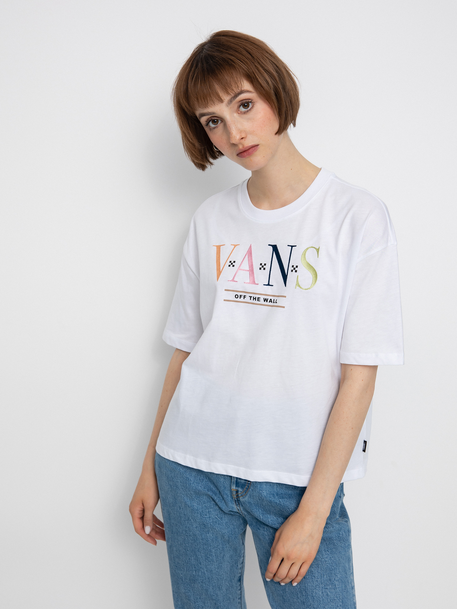 Tričko Vans Burn Slow Wmn (white)