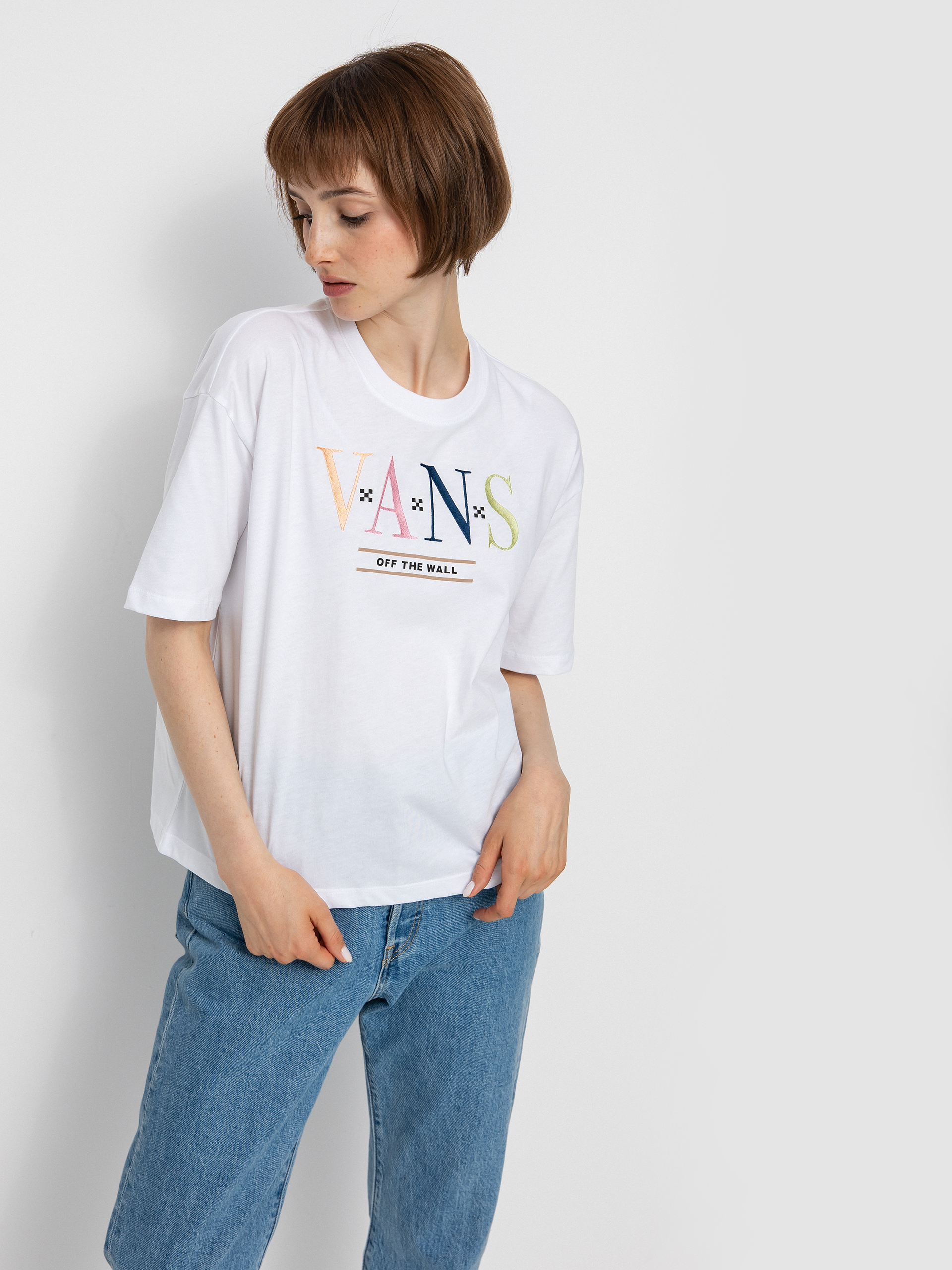 Tričko Vans Burn Slow Wmn (white)