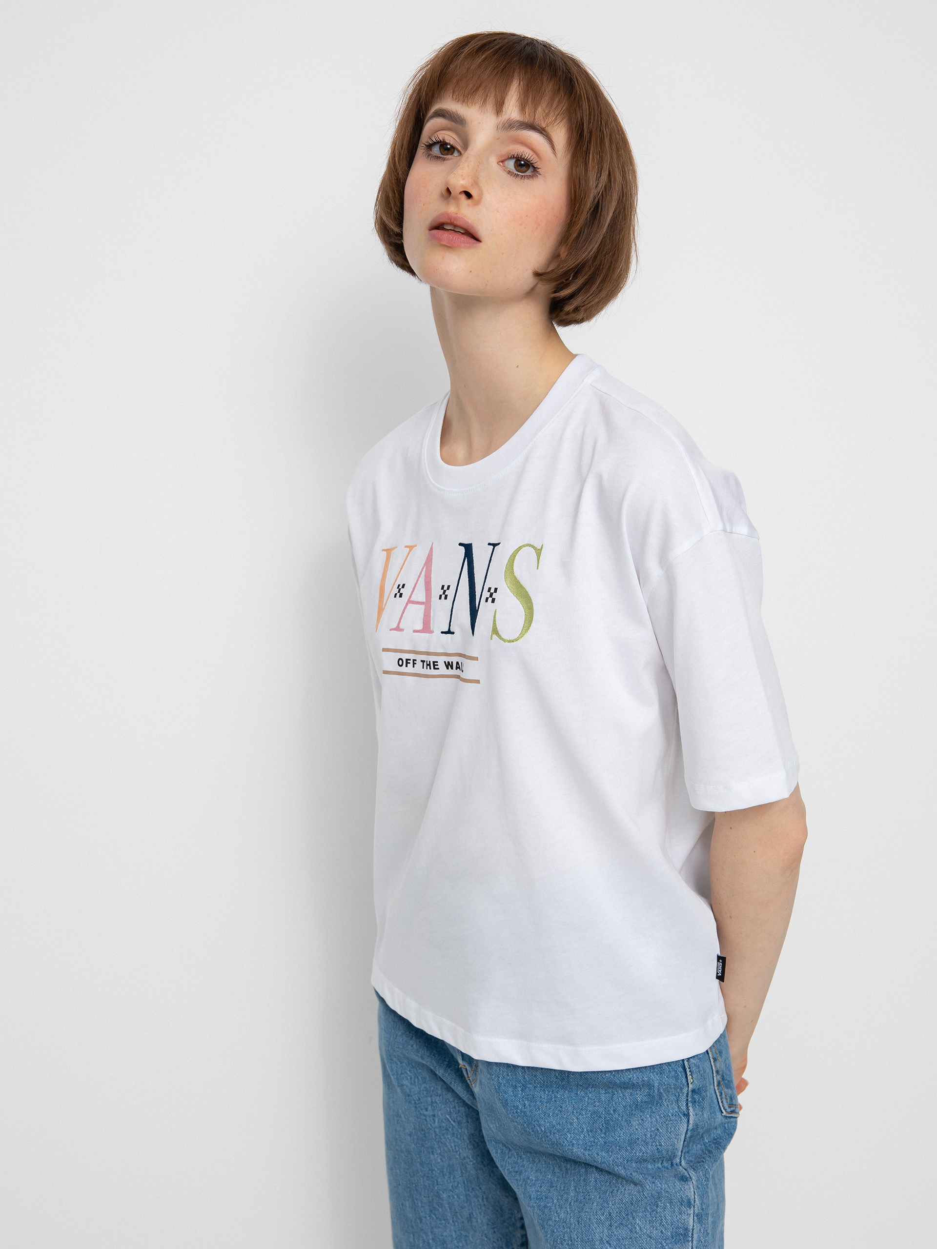 Tričko Vans Burn Slow Wmn (white)