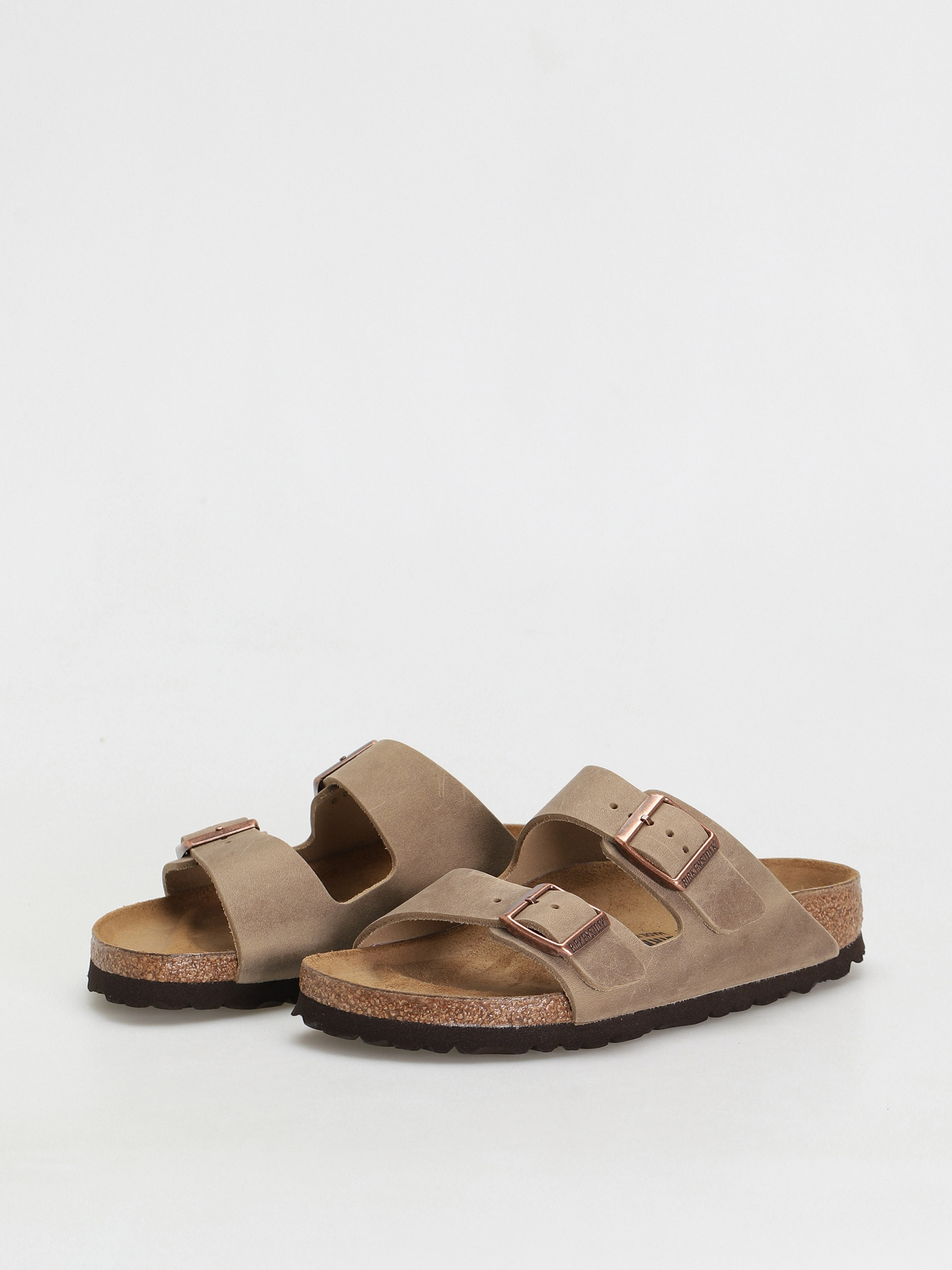 Šľapky Birkenstock Arizona Narrow Wmn (tabacco brown waxy leather)