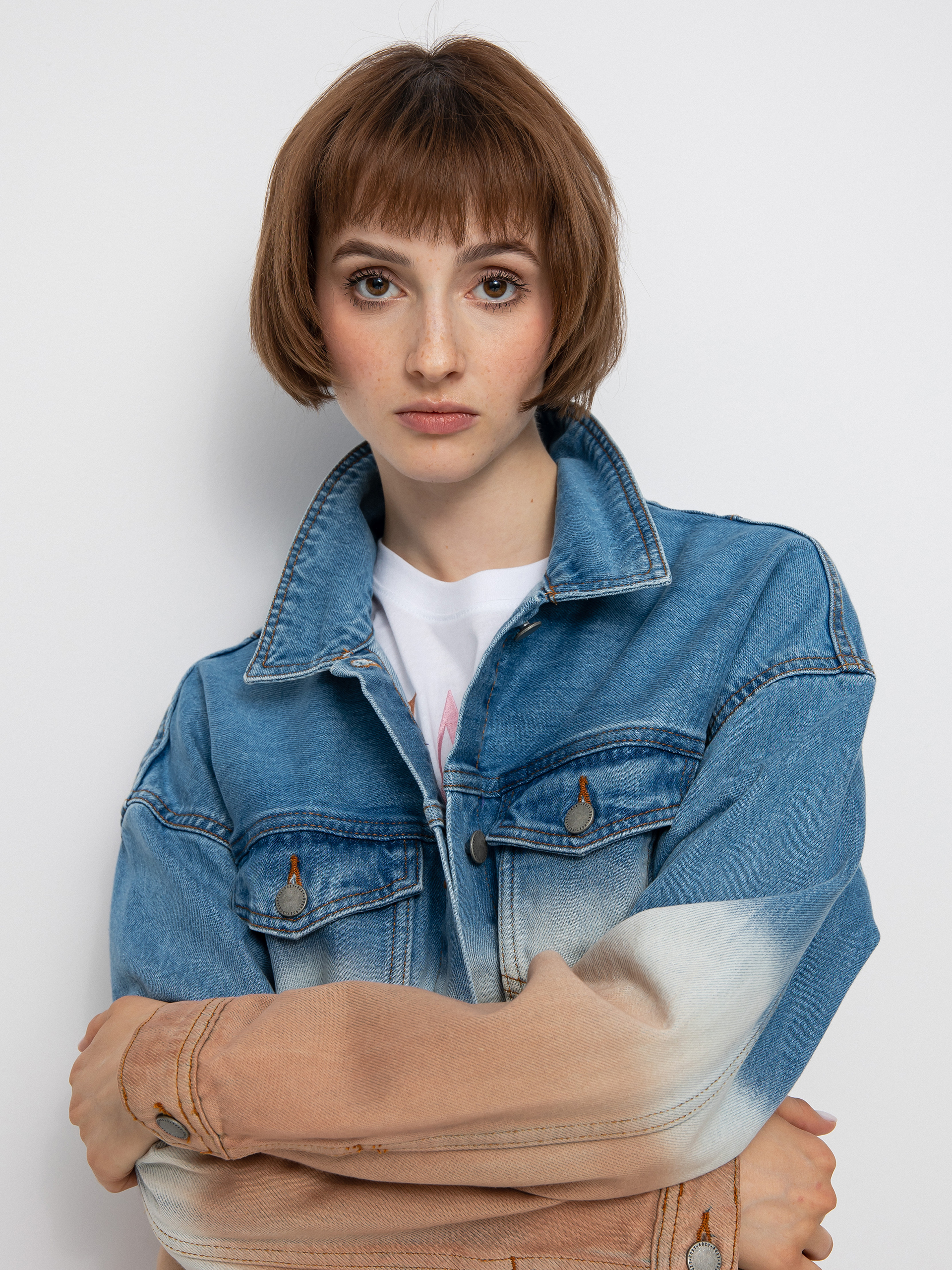 Bunda Roxy Sun Dipped Wmn (cool blue toast denim degreade)