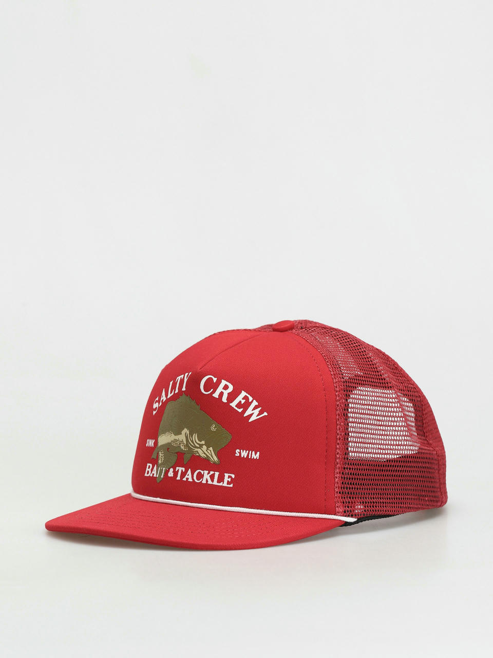 Šiltovka Salty Crew Bass Man Trucker (red)