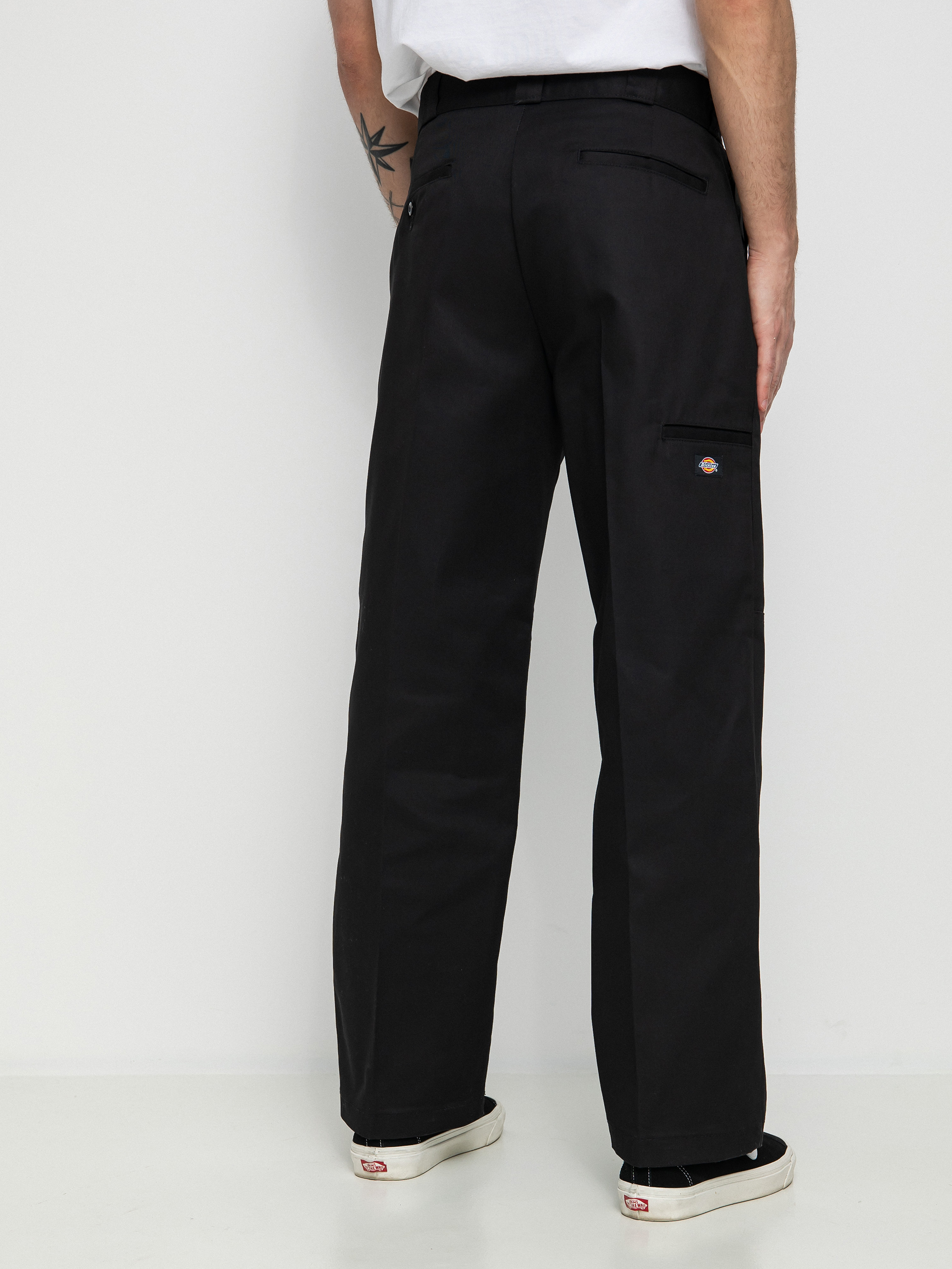 Nohavice Dickies Double Knee (black)