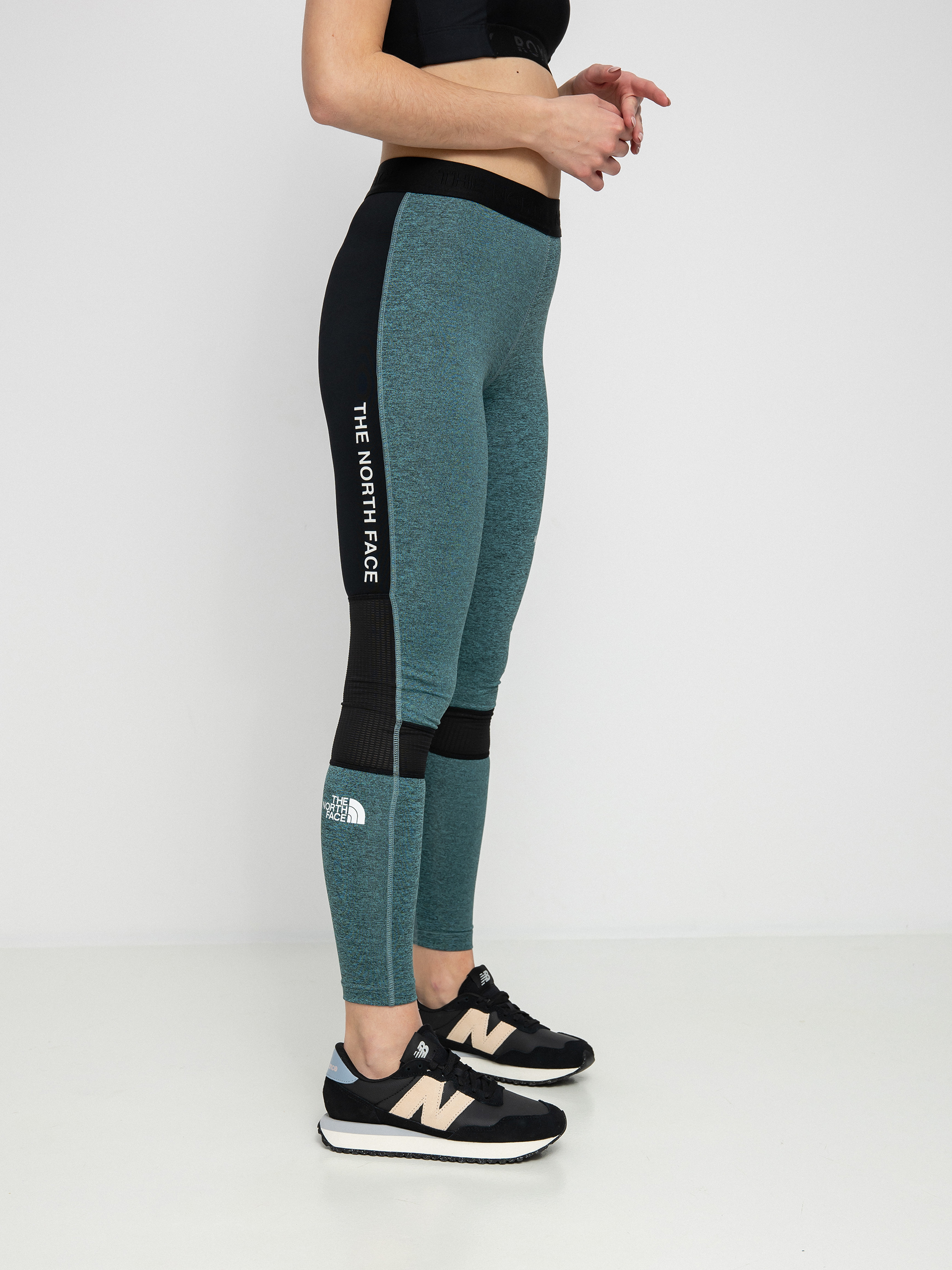 Legíny The North Face Ma Tight Wmn (goblnblublkheather/tnfblk)