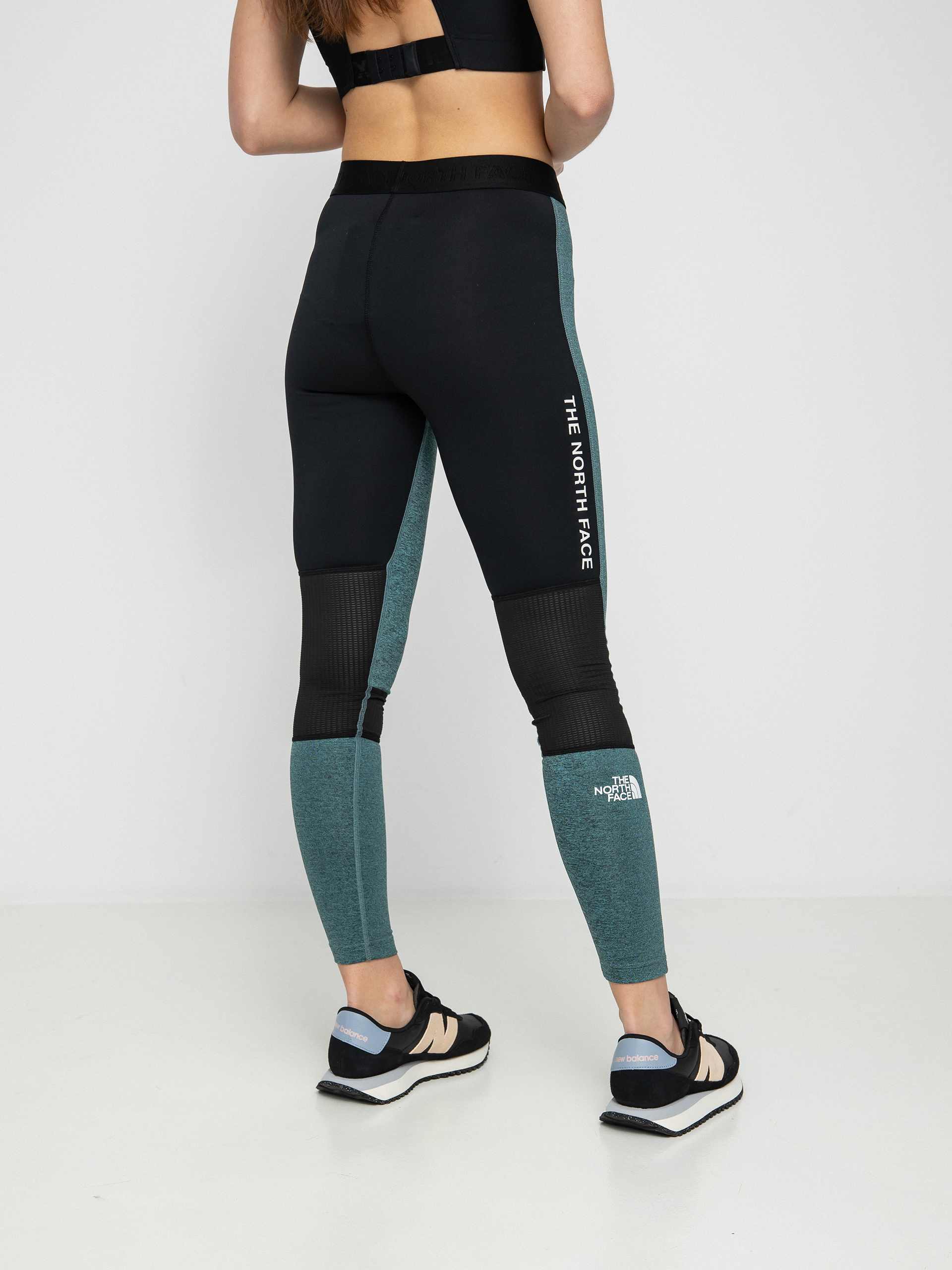 Legíny The North Face Ma Tight Wmn (goblnblublkheather/tnfblk)