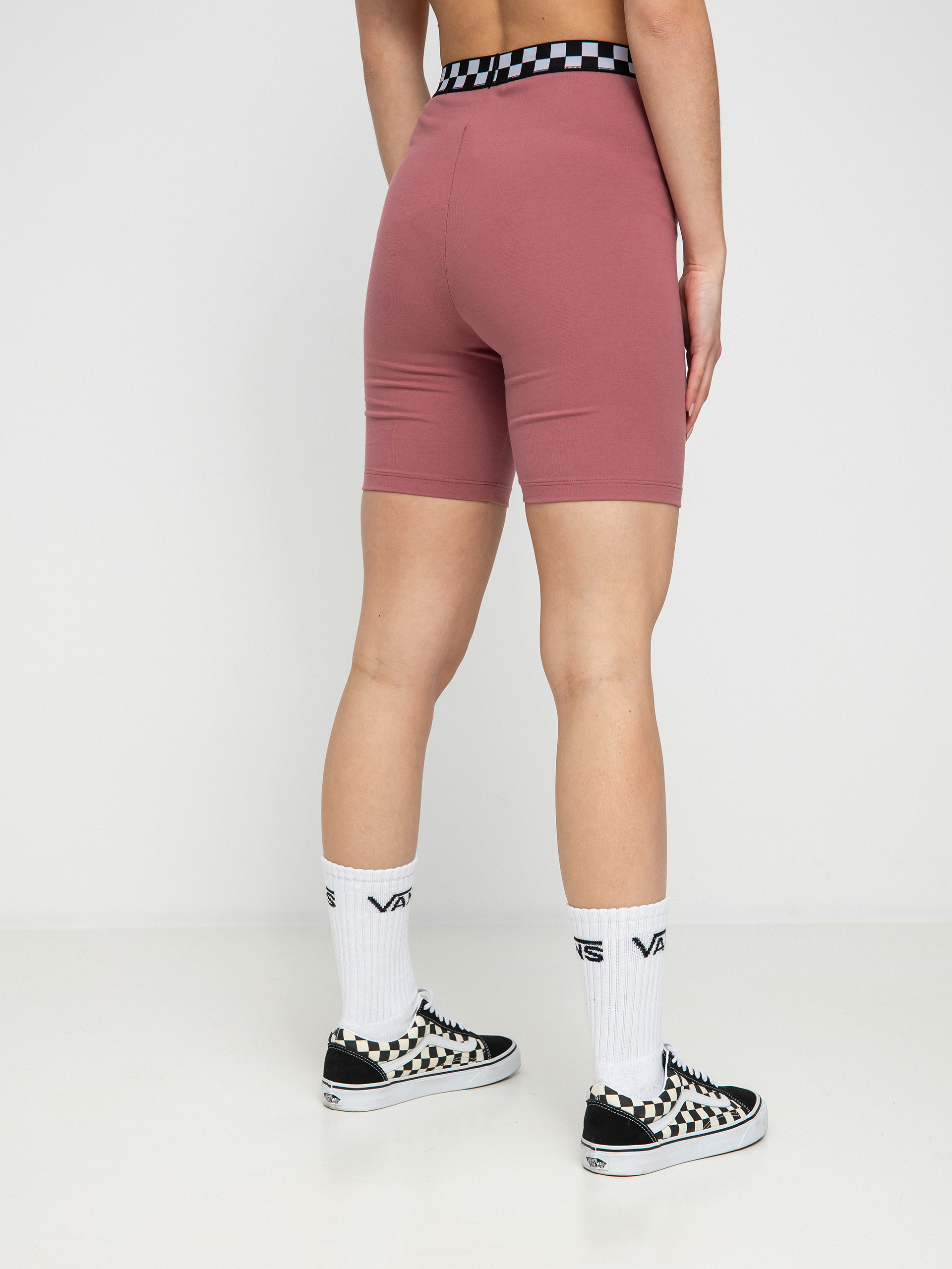 Legíny Vans Checkerboard Short Wmn (deco rose)