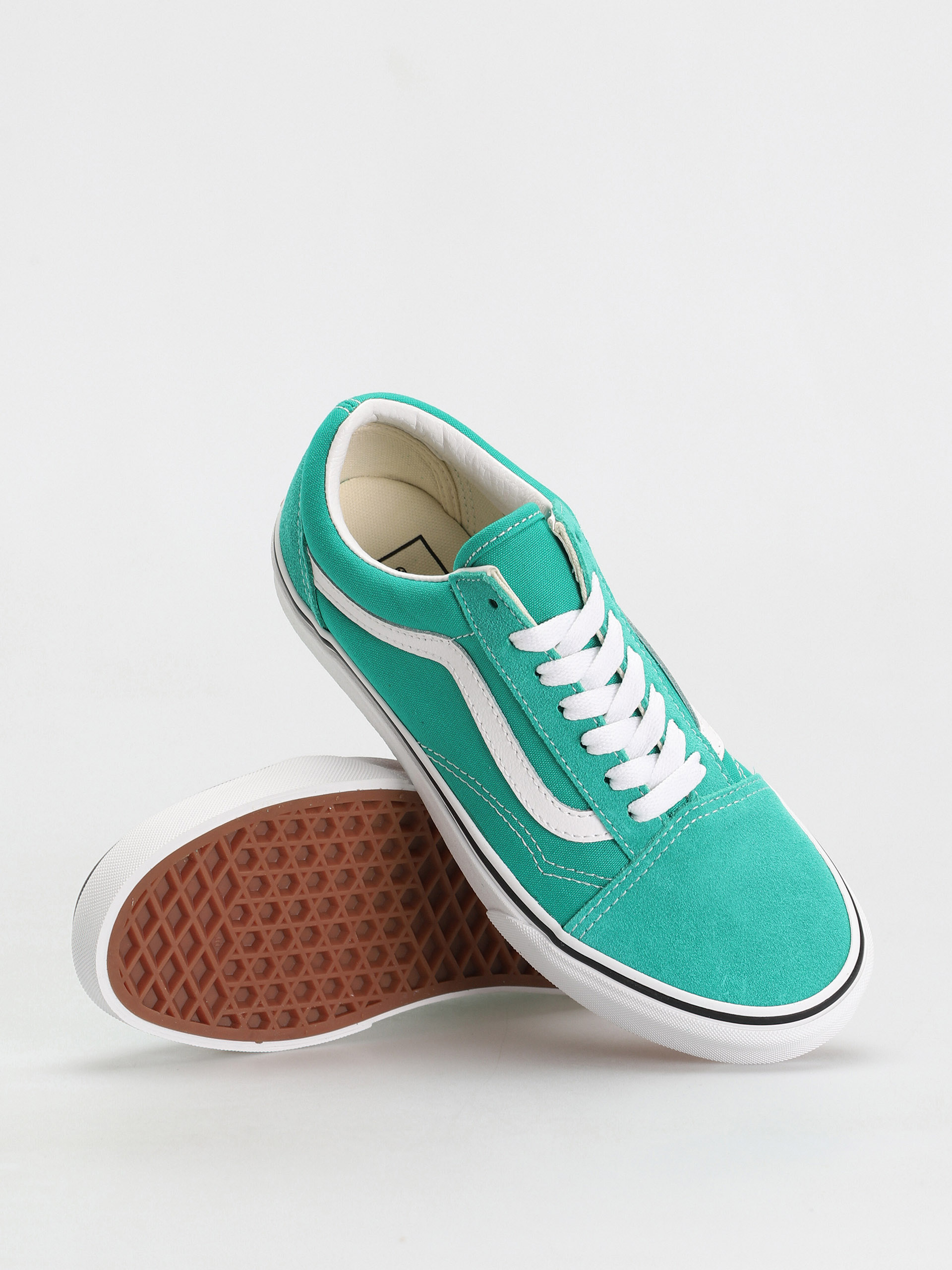 Topánky Vans Old Skool (pepper green/true white)