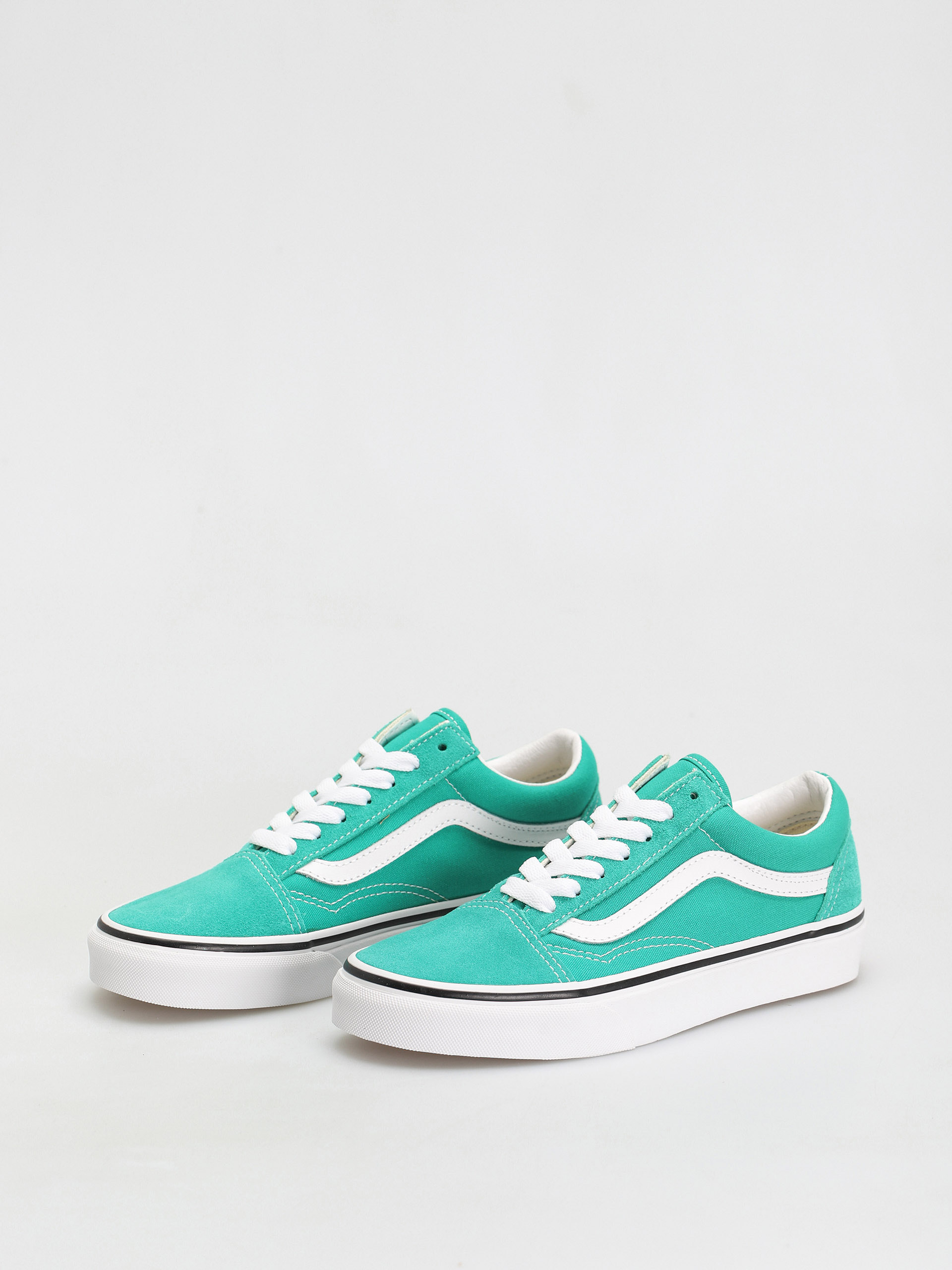 Topánky Vans Old Skool (pepper green/true white)