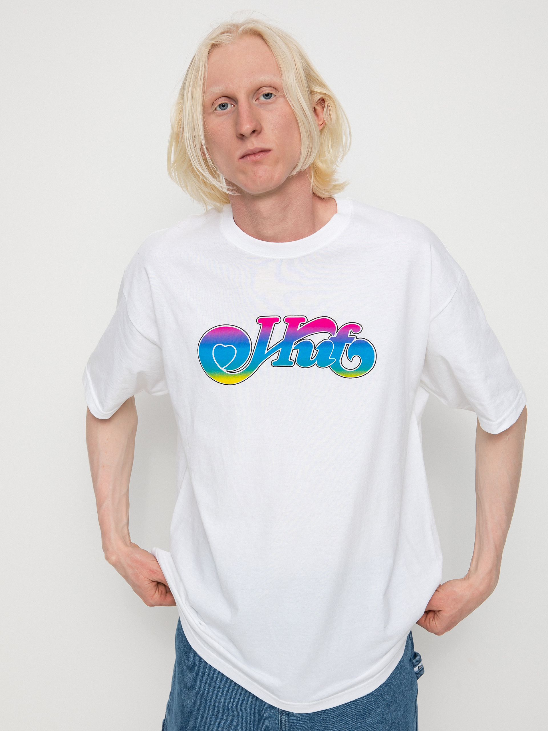 Tričko HUF Wild World (white)