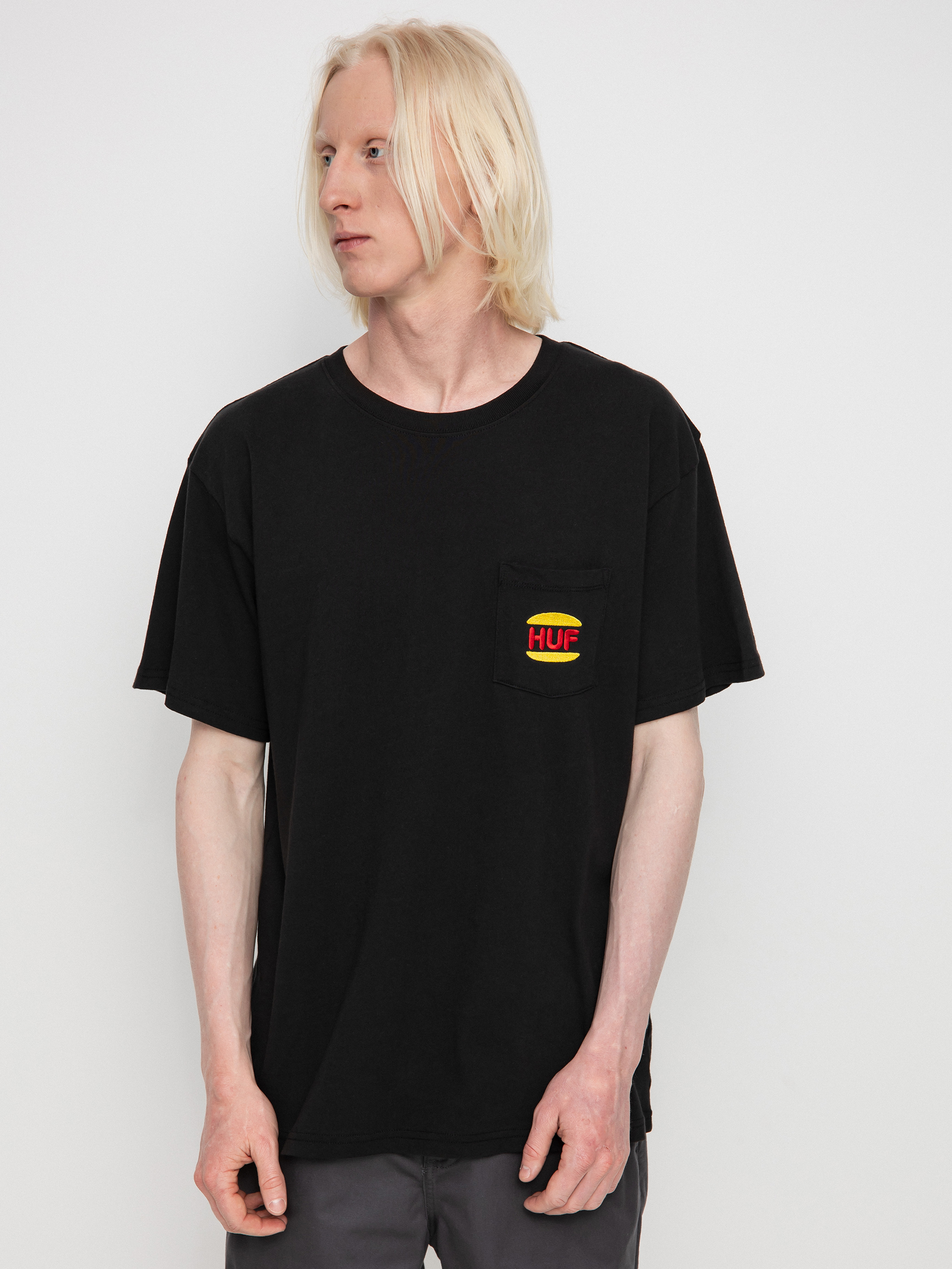 Tričko HUF Regal Pocket (black)