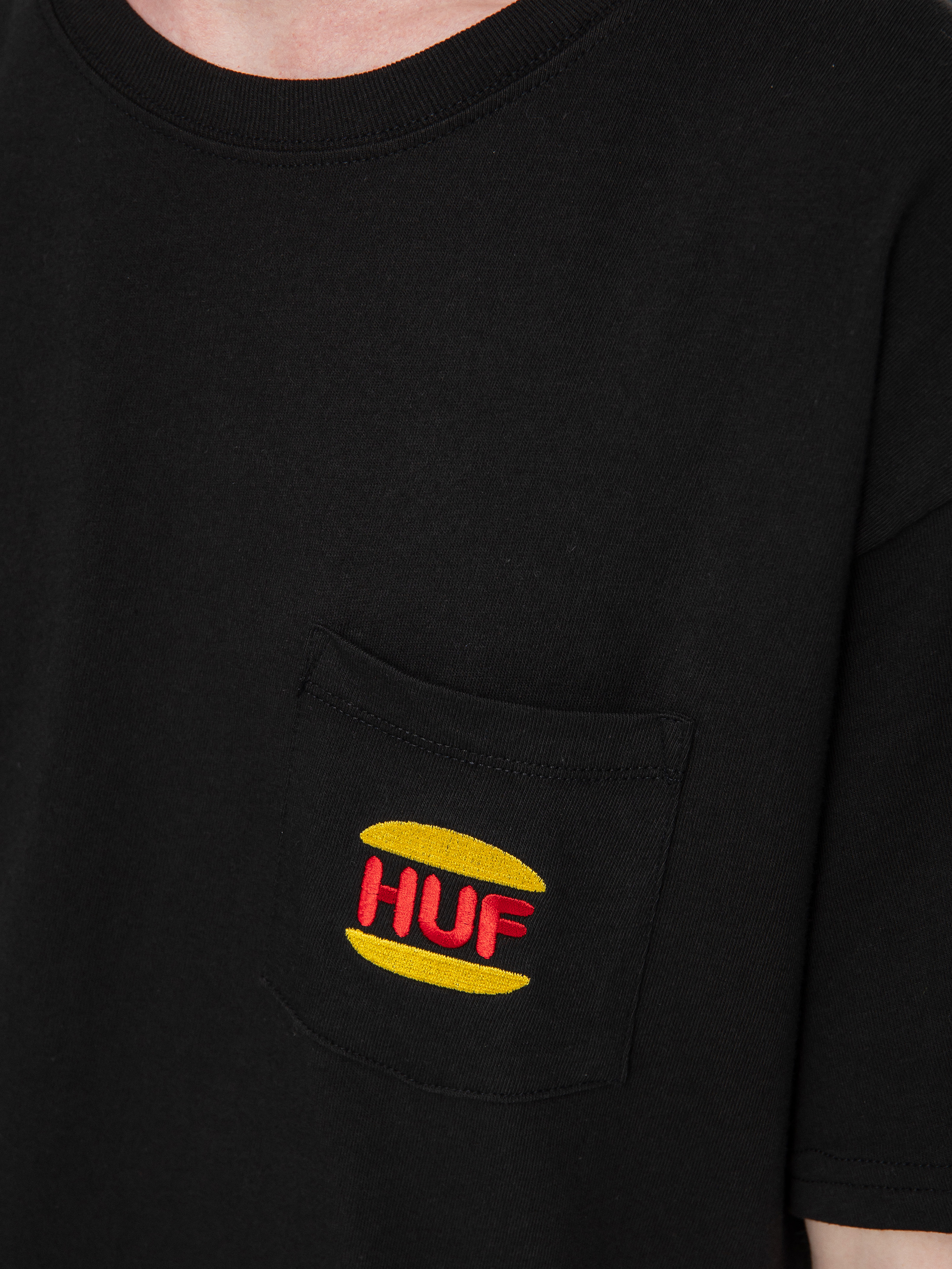 Tričko HUF Regal Pocket (black)