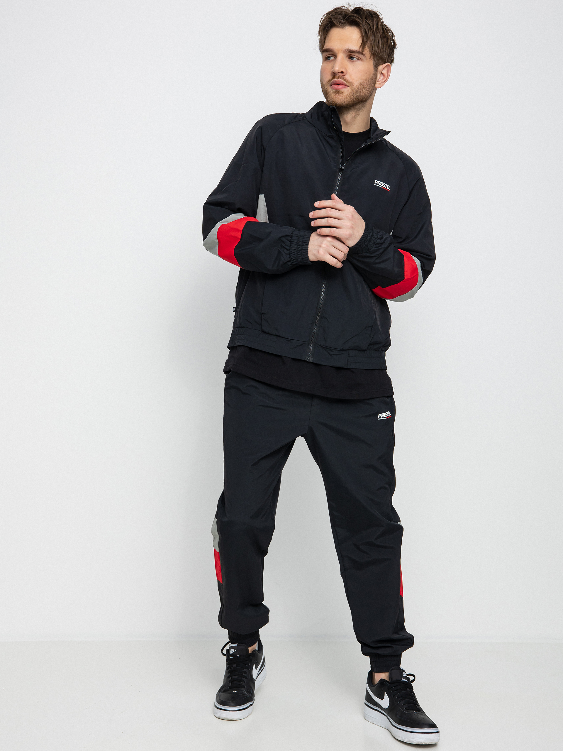 Bunda Prosto Tracktop (black)