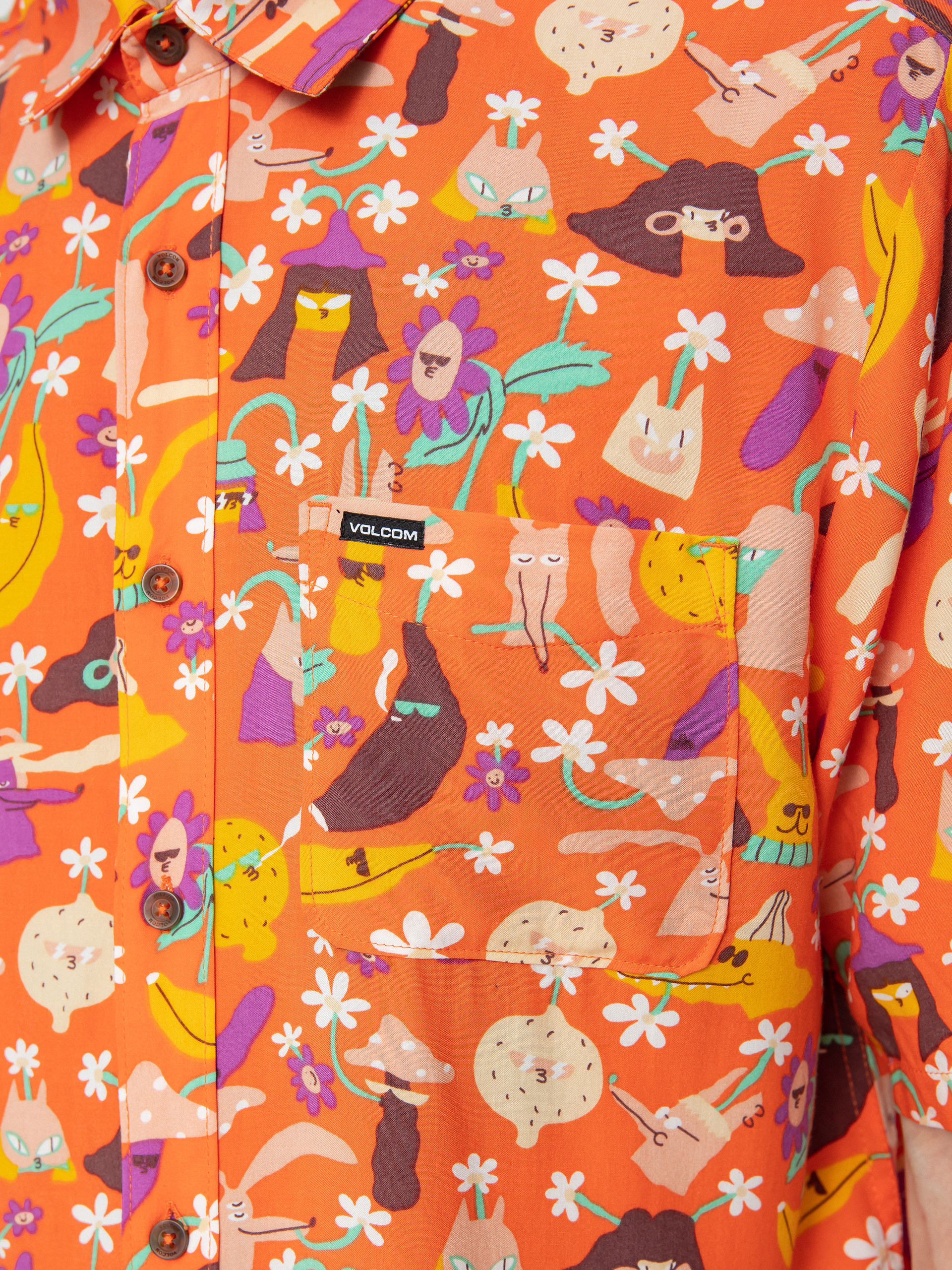 Košeľa Volcom Egle Zvirblyte (prt print)