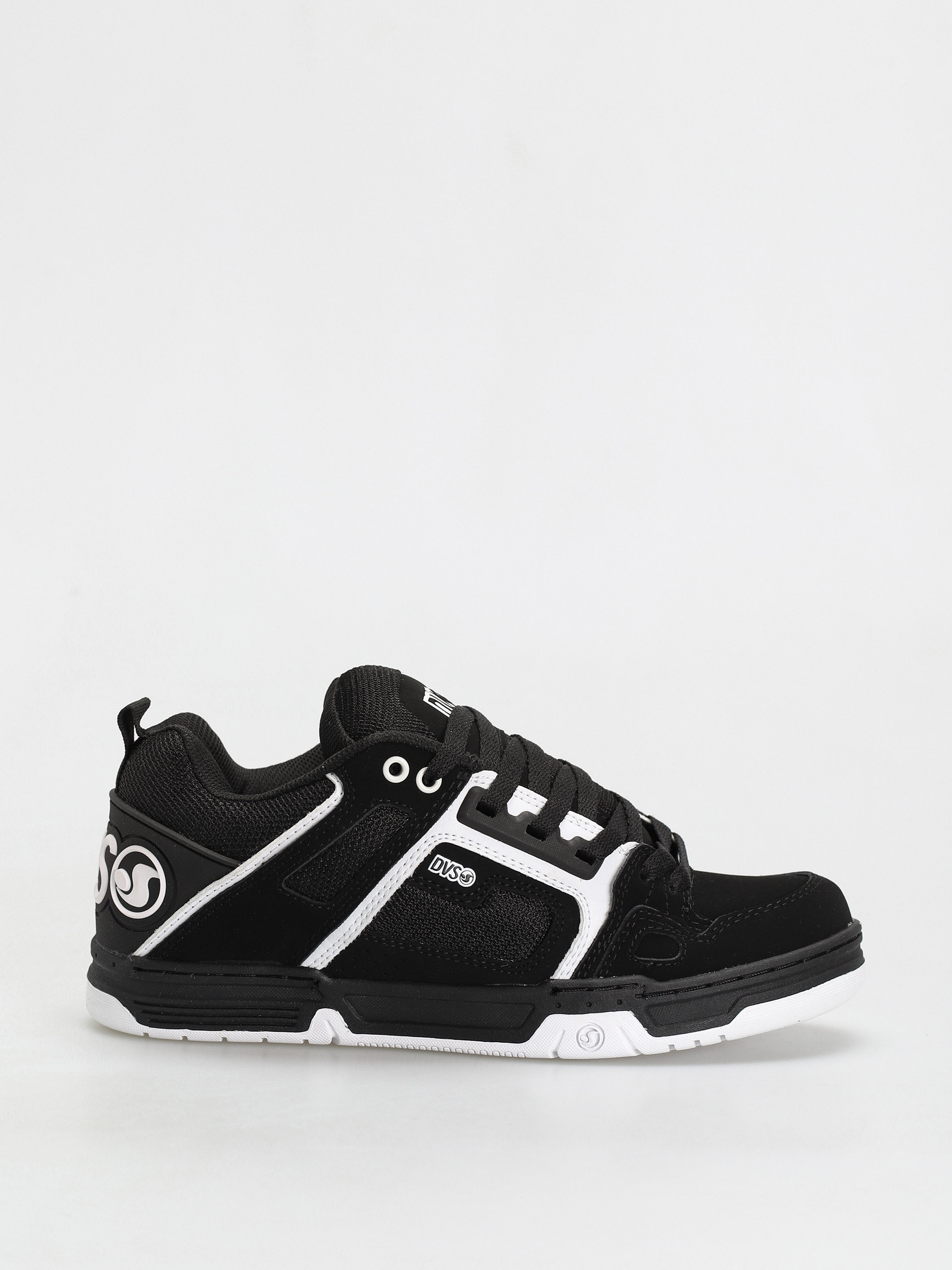 Topu00e1nky DVS Comanche (black white leather nubuck)
