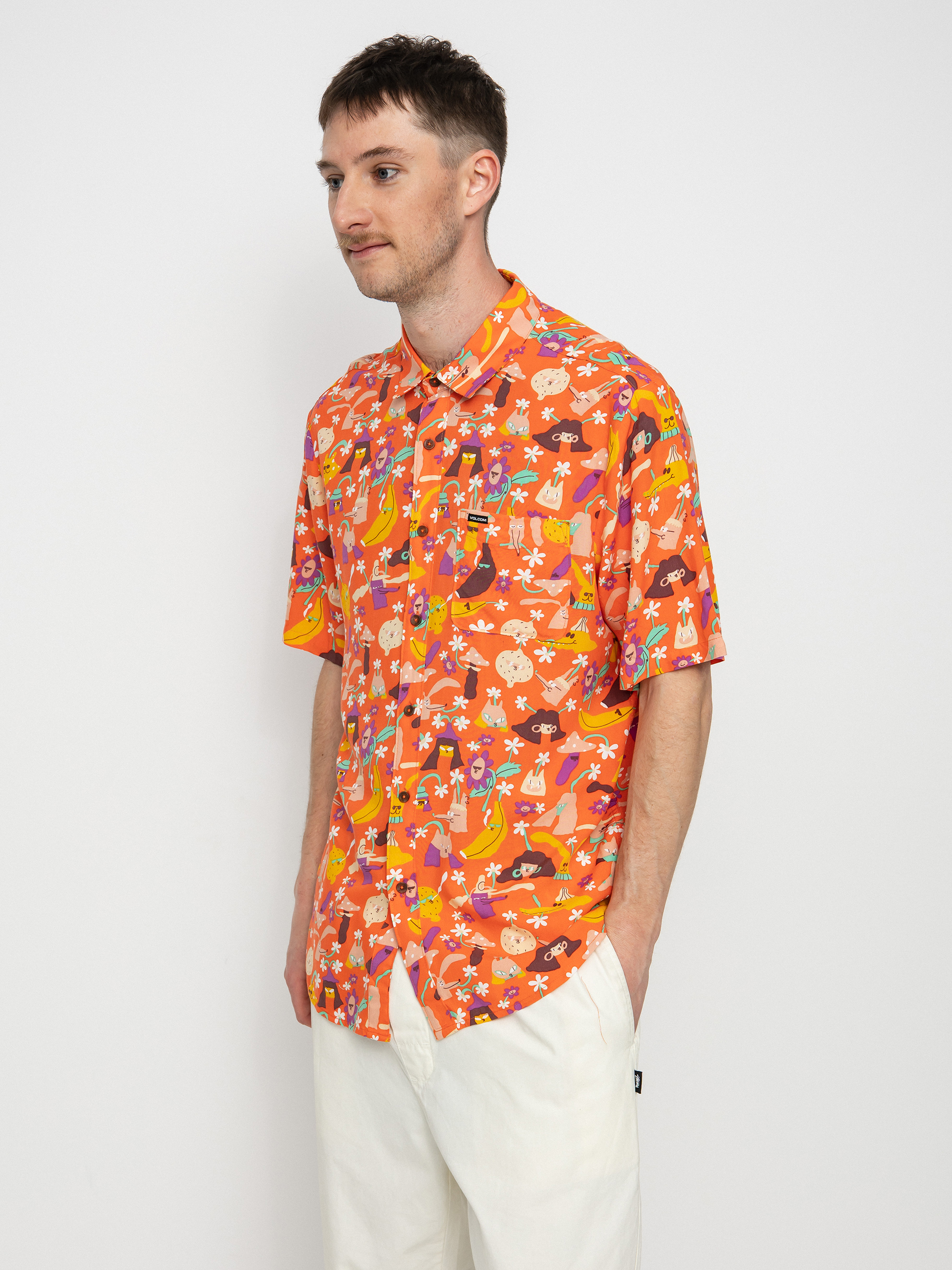 Košeľa Volcom Egle Zvirblyte (prt print)