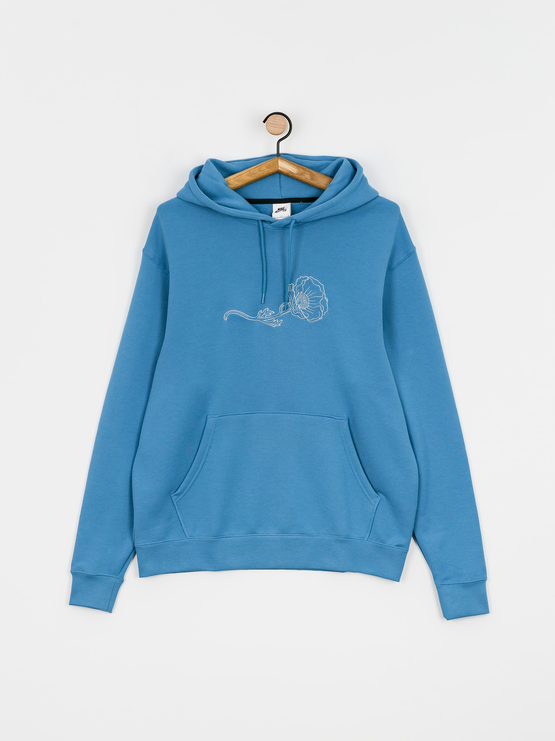 Mikina s kapucňou Nike SB Novelty HD (dutch blue/boarder blue)