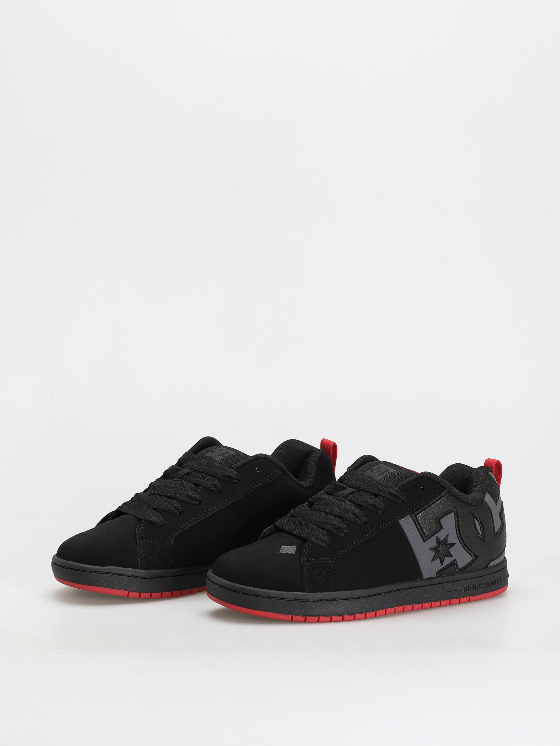 Topánky DC Court Graffik Sq (black/grey/red)