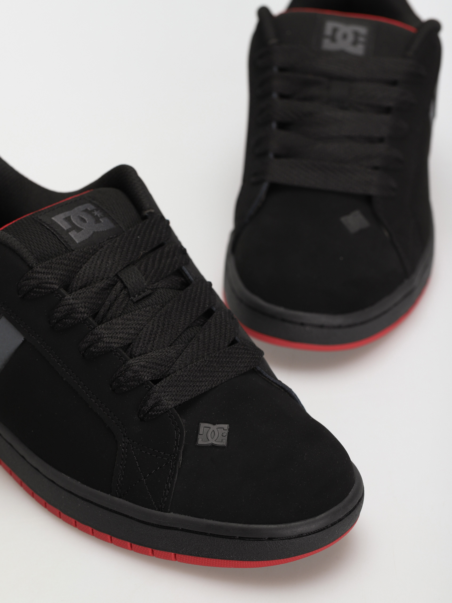 Topánky DC Court Graffik Sq (black/grey/red)