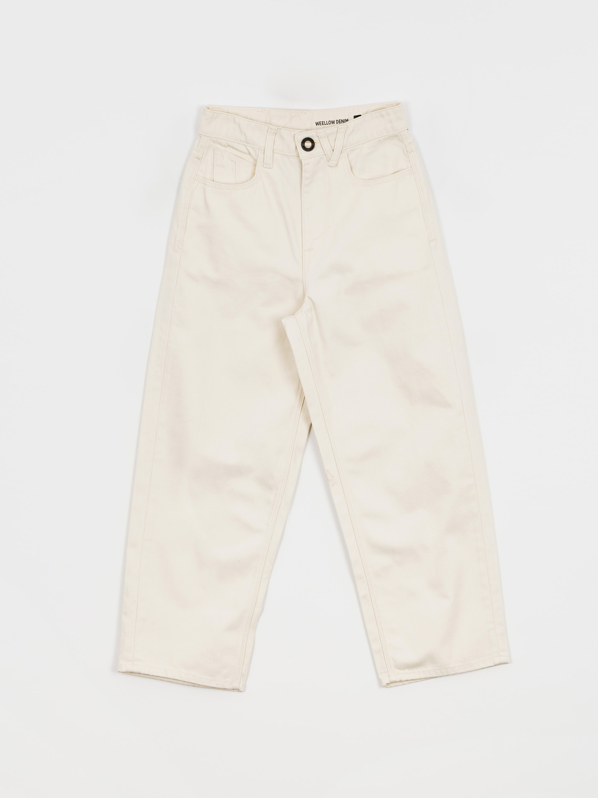 Nohavice Volcom Weellow Denim Wmn (cloud)