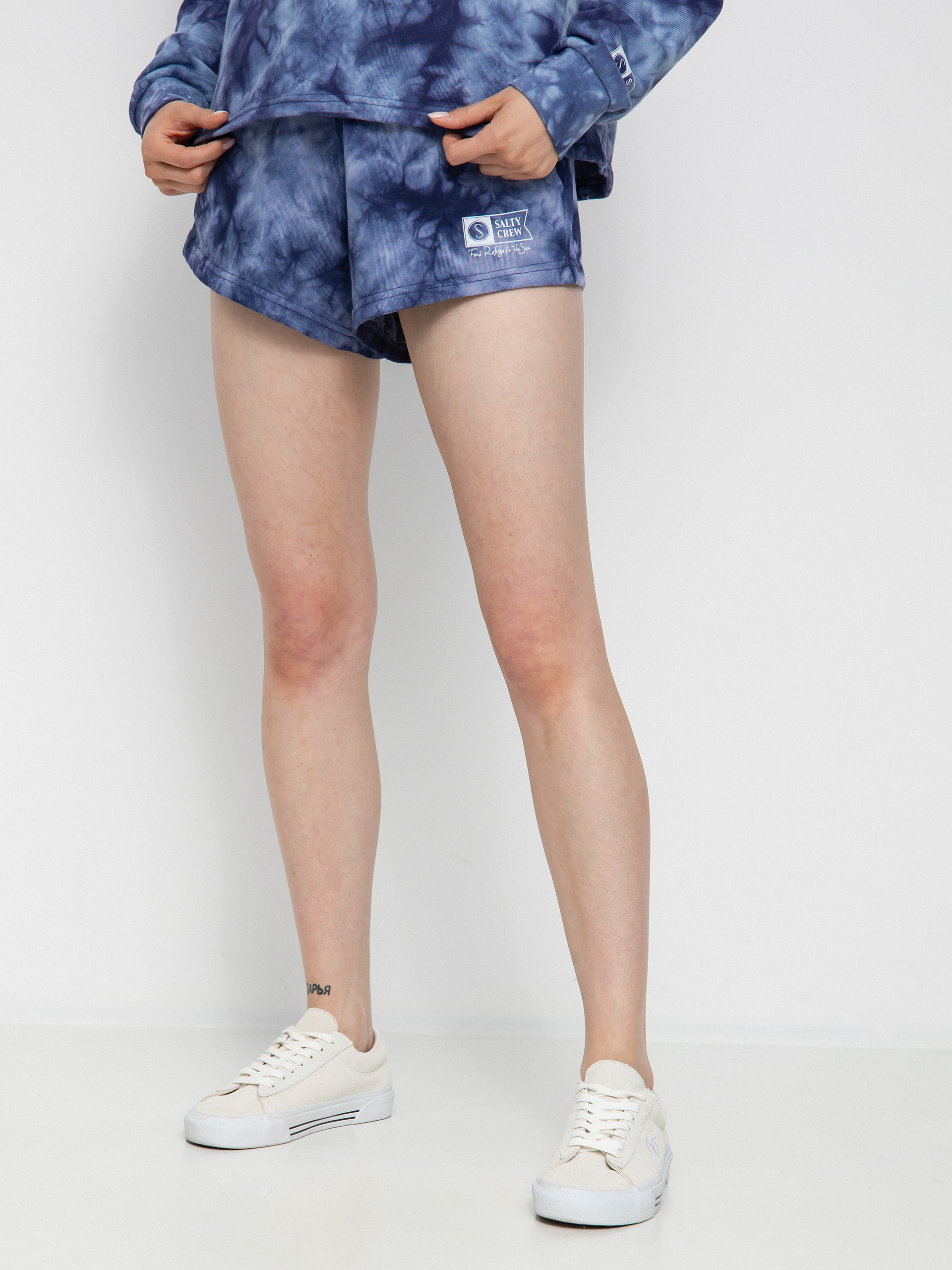 Kraťasy Salty Crew Sand Set Wmn (navy tie dye)